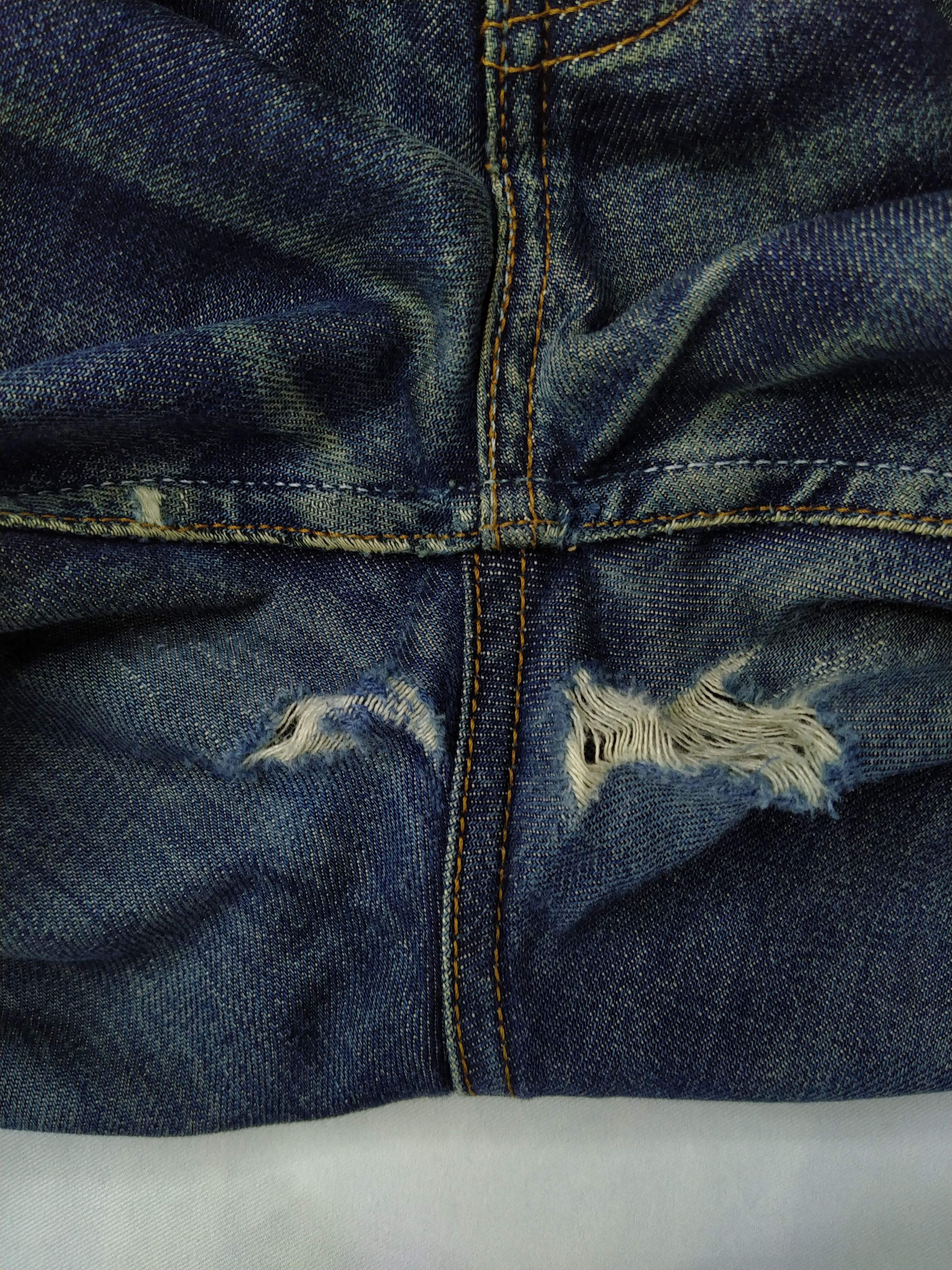 Levi's 90s Dirty Blue Vintage Levi's 506 Denim 33 x 30.5 -JN685 Size US 33 - 12 Thumbnail