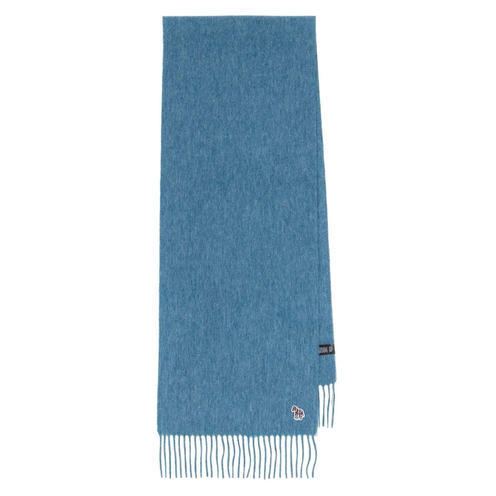 Paul Smith NWT Paul Smith Lambswool Zebra Scarf, Blue. Really Nice Gift Size ONE SIZE - 1 Thumbnail