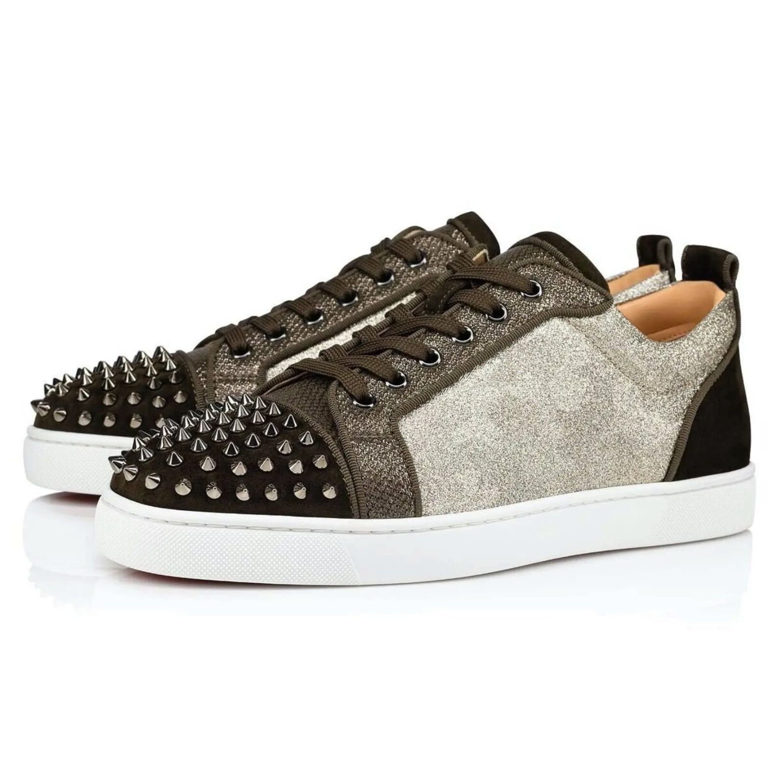 Christian Louboutin Christian Louboutin Louis Junior Spikes Orlato Low Sneaker Size US 14 / EU 47 - 1 Thumbnail