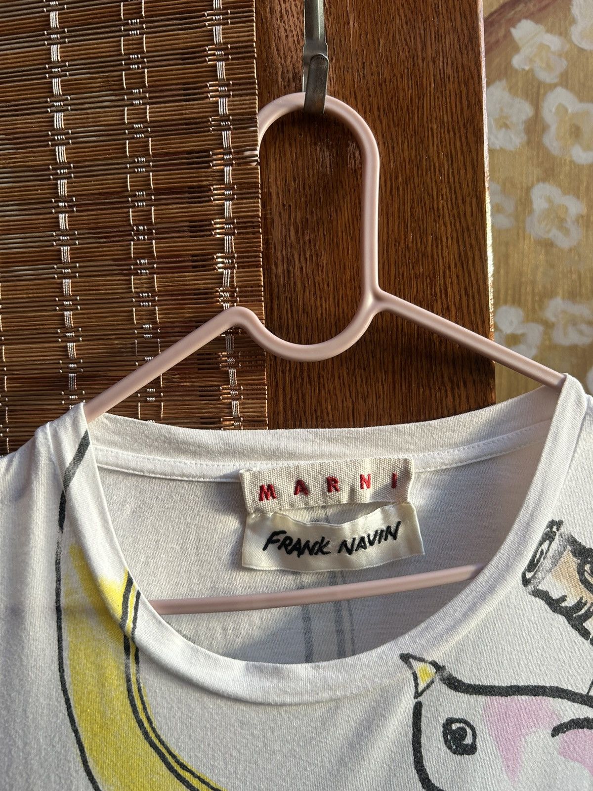 Marni Marni X Frank Navin Graphic Print T-Shirt Size 40 Size S / US 4 / IT 40 - 3 Thumbnail