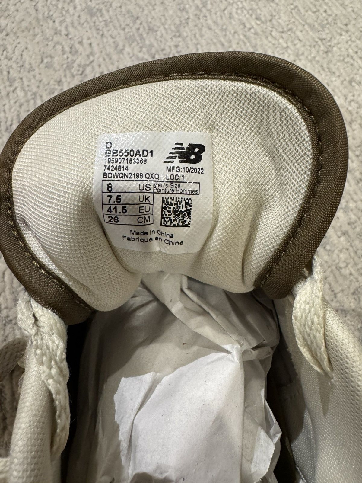 Aime Leon Dore × New Balance Aimé Leon Dore New Balance 550 Size US 8 / EU 41 - 8 Thumbnail
