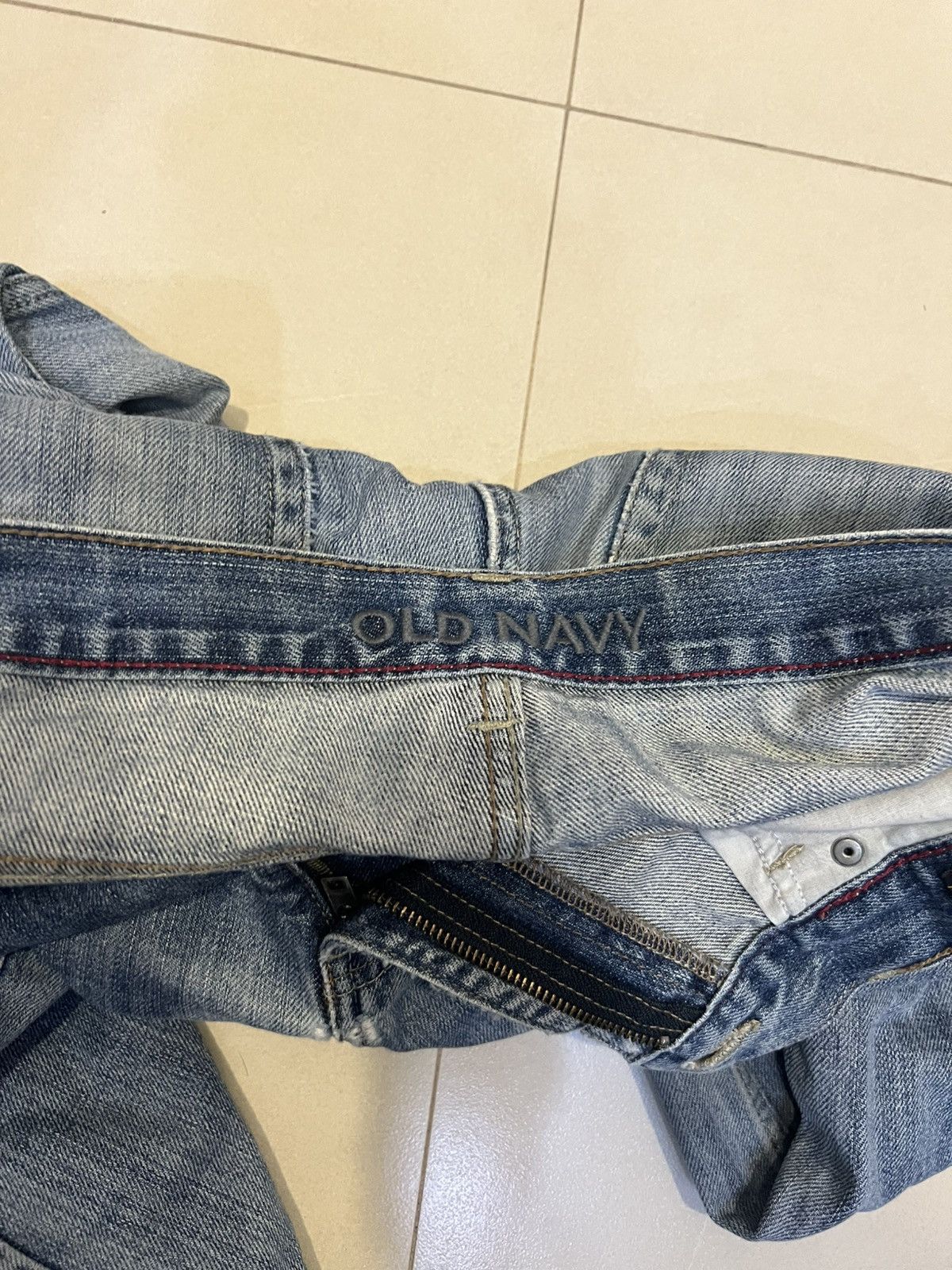 Old Navy × Vintage Vintage Baggy Pants Old Navy Size US 33 - 3 Thumbnail
