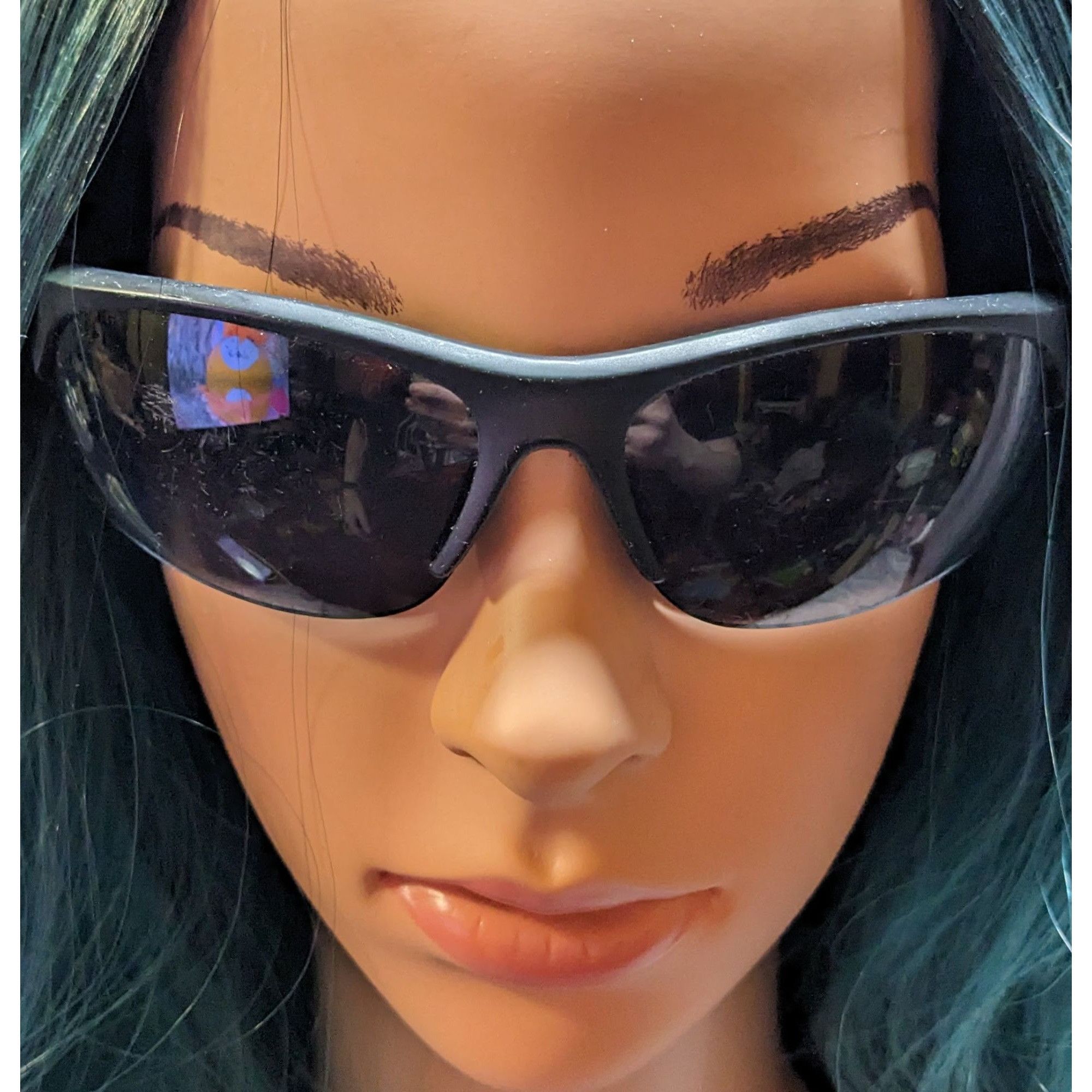 Other Piranha Black And Silver Sporty 90s Style Sunglasses Size ONE SIZE - 5 Thumbnail