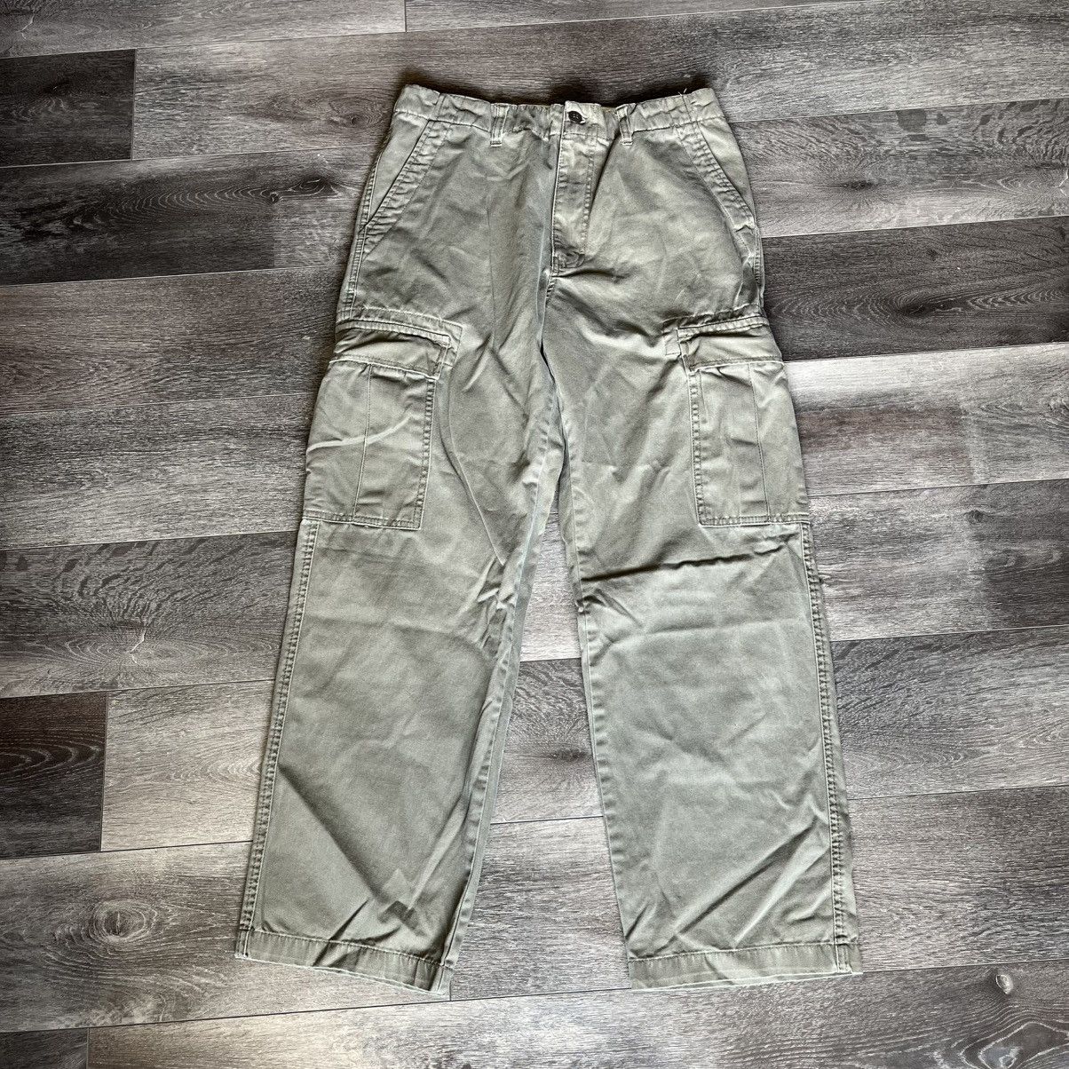 Chaps Ralph Lauren Vintage Chaps Ralph Lauren Olive Cargo Pocket Pants 32x30 Size US 32 / EU 48 - 2 Thumbnail