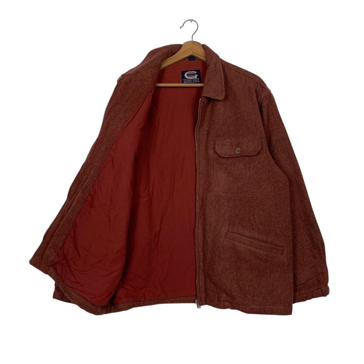 Japanese Brand Japanese Brand Global News Jacket Size US L / EU 52-54 / 3 - 9 Thumbnail