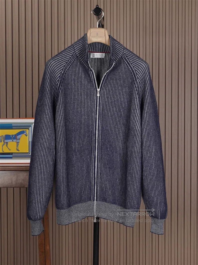 Brunello Cucinelli Brunello Cucinelli 24 Autumn/Winter New Cashmere Cardigan Size US M / EU 48-50 / 2 - 1 Thumbnail