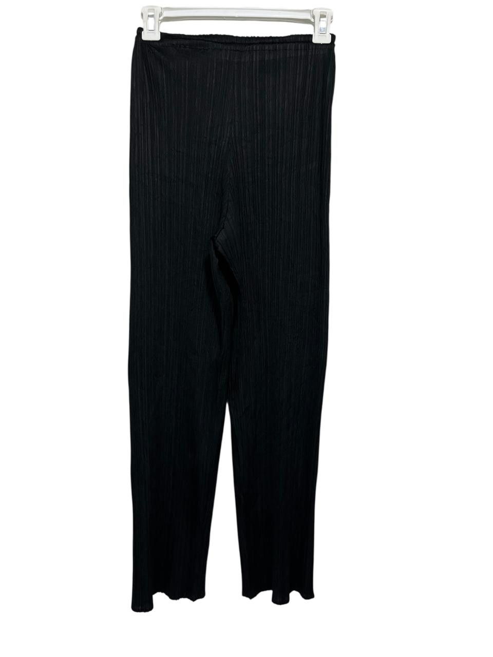 Pleats Please Issey Miyake Pleats Please Issey Miyake Long Pants Black Size 22" - 4 Thumbnail