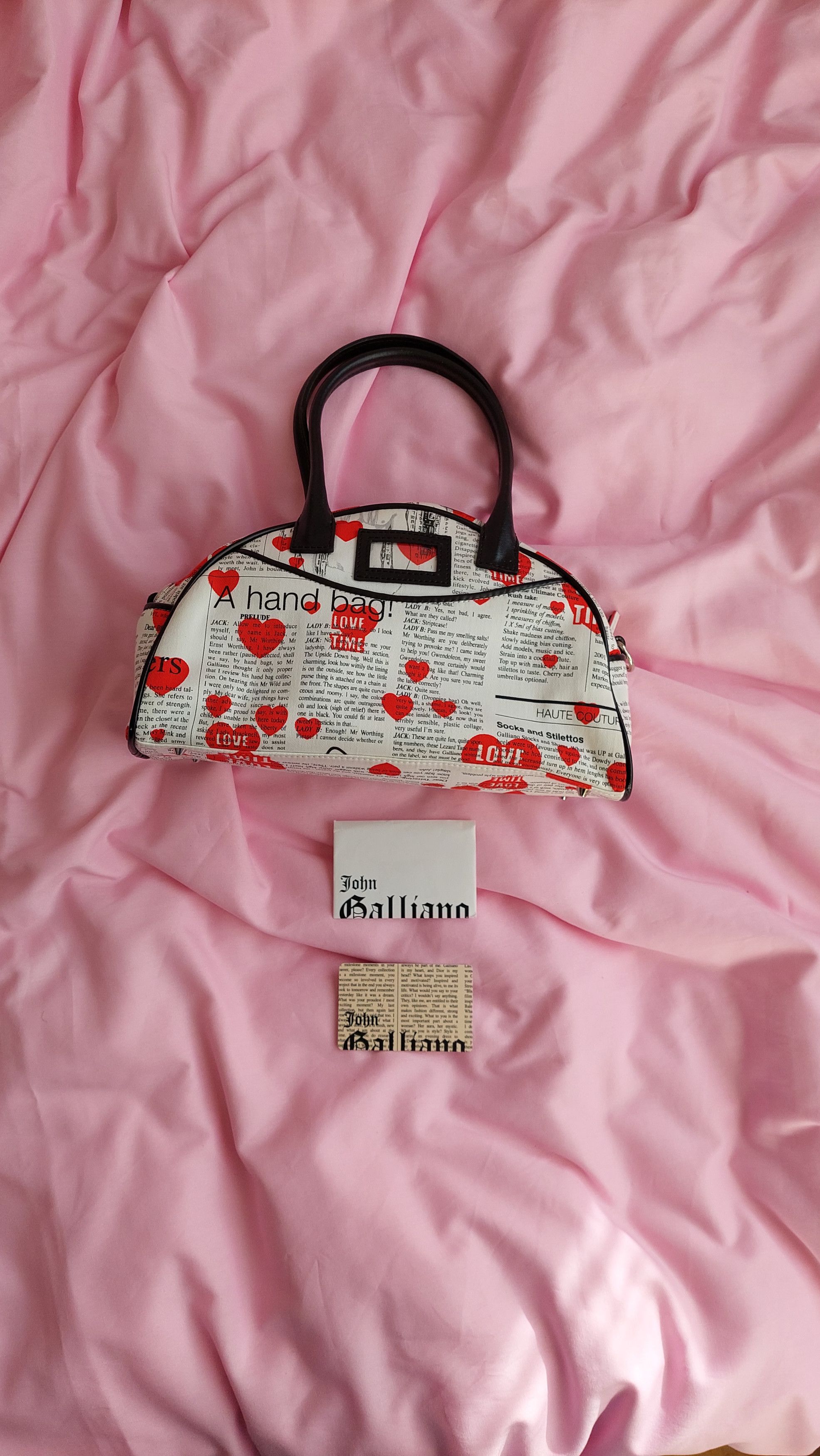 John Galliano Newspaper handbag Size ONE SIZE - 5 Thumbnail