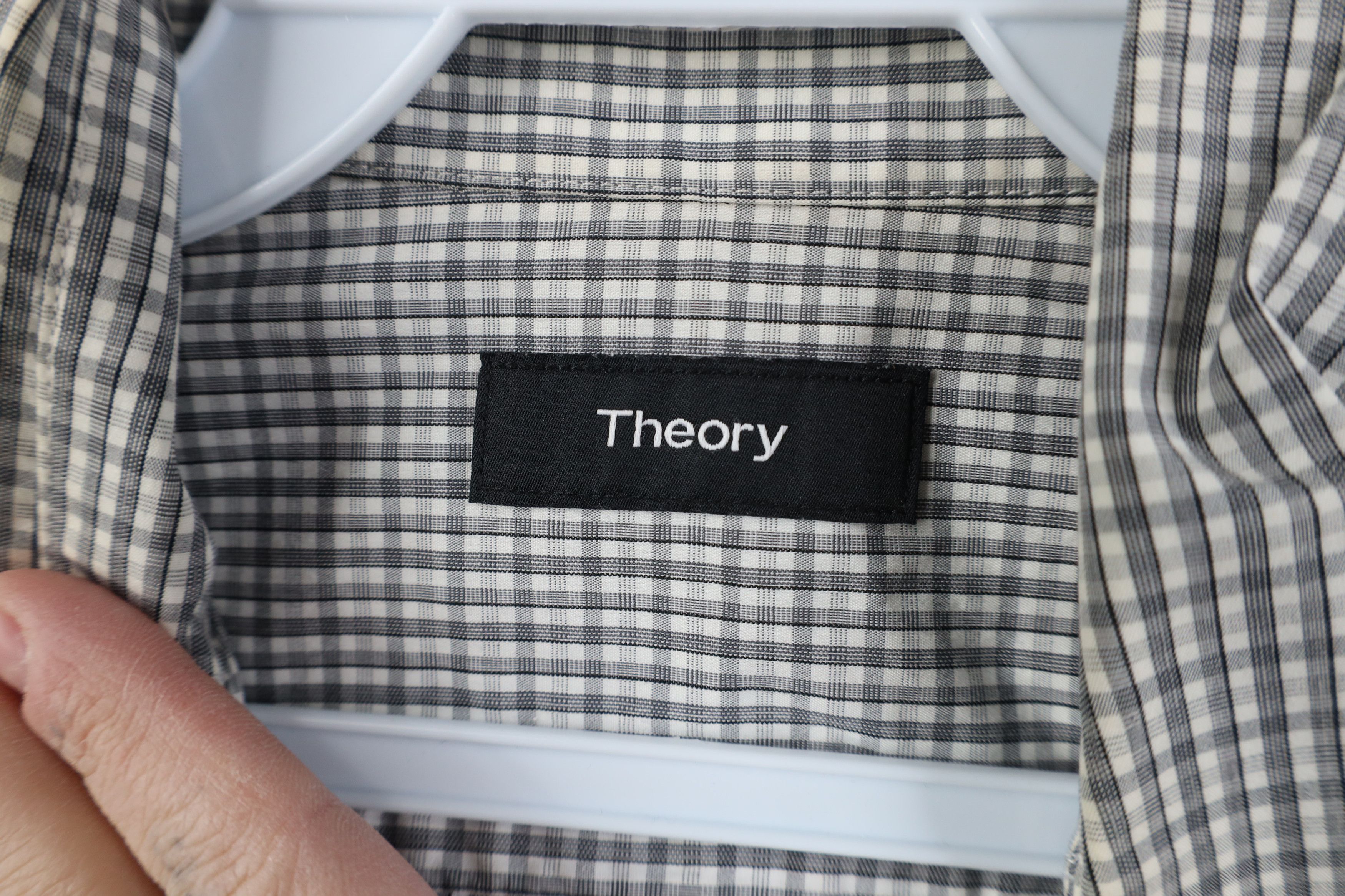 Theory Theory Setauket Stretch Long Sleeve Collared Button Shirt Size US L / EU 52-54 / 3 - 7 Thumbnail