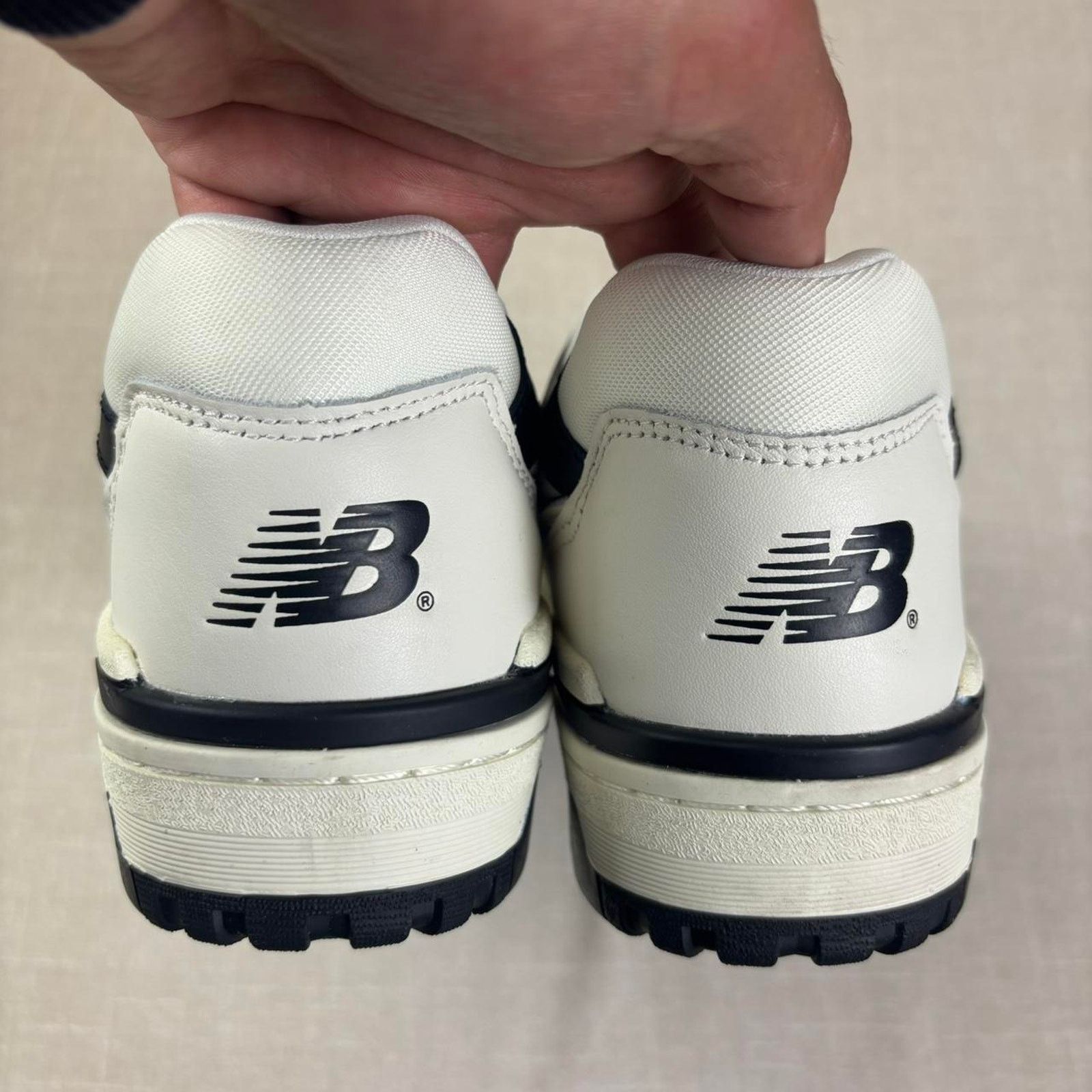 New Balance 🐼 2022 New Balance 550 “Cream Black” 10M Size US 10 / EU 43 - 6 Thumbnail