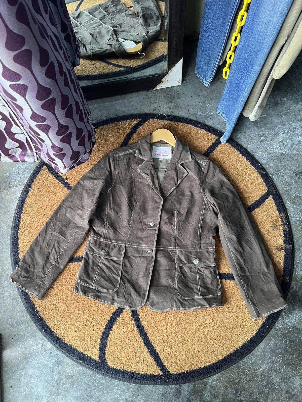 Junko Shimada 🔥Awaw Junko Shimada Chore Jacket Size M / US 6-8 / IT 42-44 - 2 Thumbnail