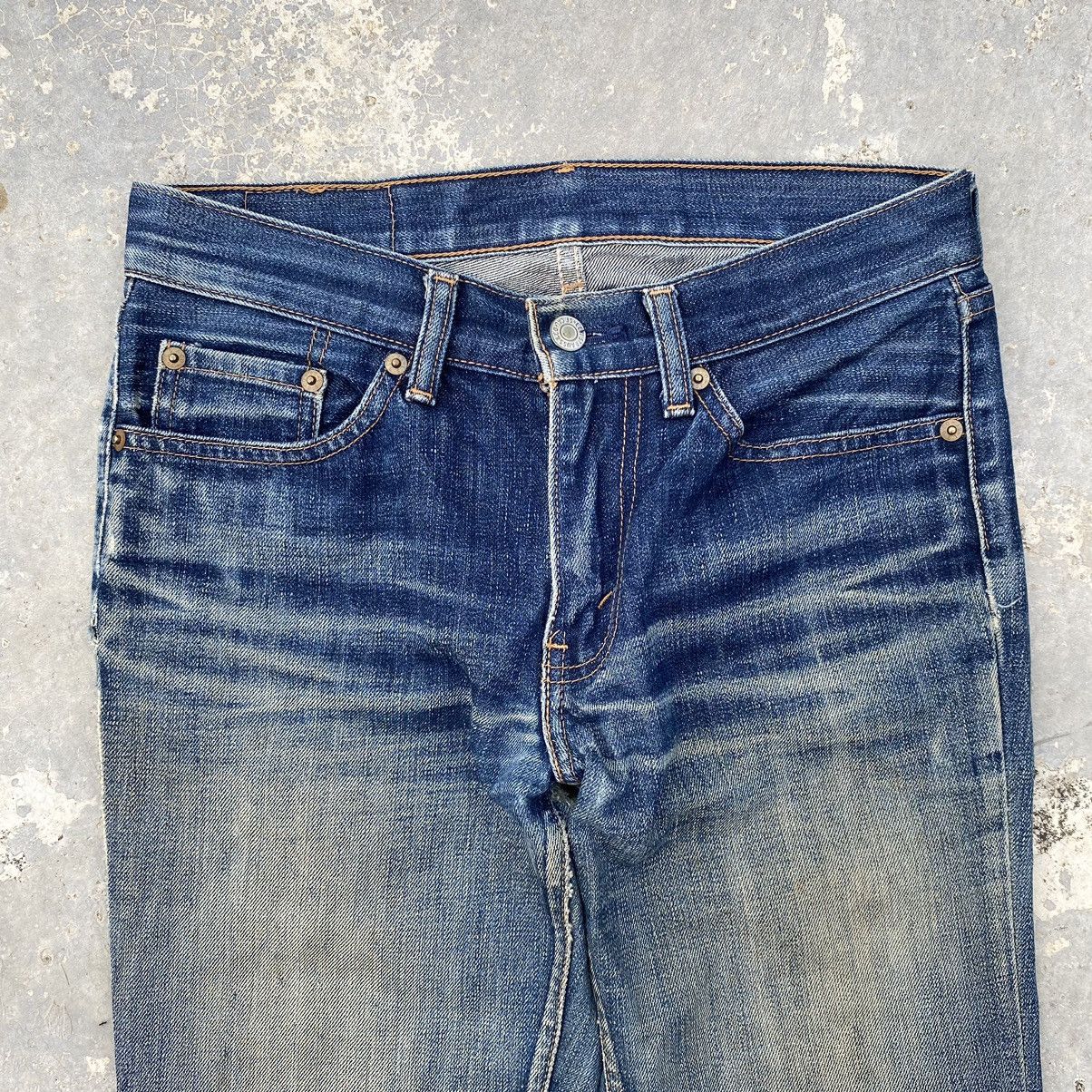 Levi's Vintage Clothing vintage levis 502 ripped denim jeans Size US 29 - 5 Thumbnail