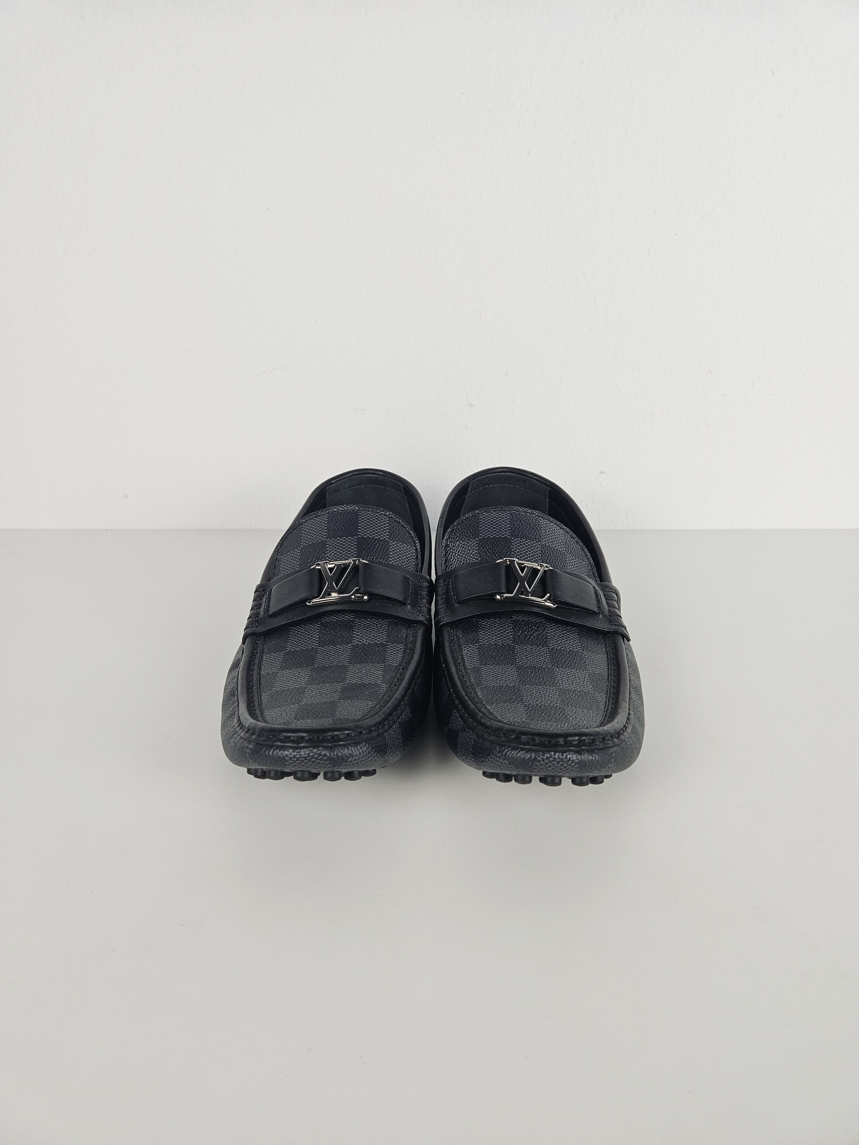 Louis Vuitton Louis Vuitton hockenheim moccasin damier graphite lv buckle Size US 9.5 / EU 42-43 - 3 Thumbnail