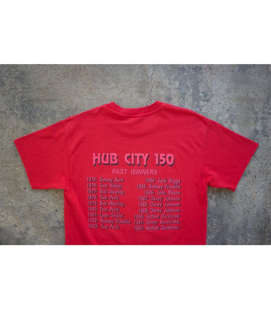 Vintage 1993 Vintage Hub City 150 T-Shirt Size US L / EU 52-54 / 3 - 7 Thumbnail