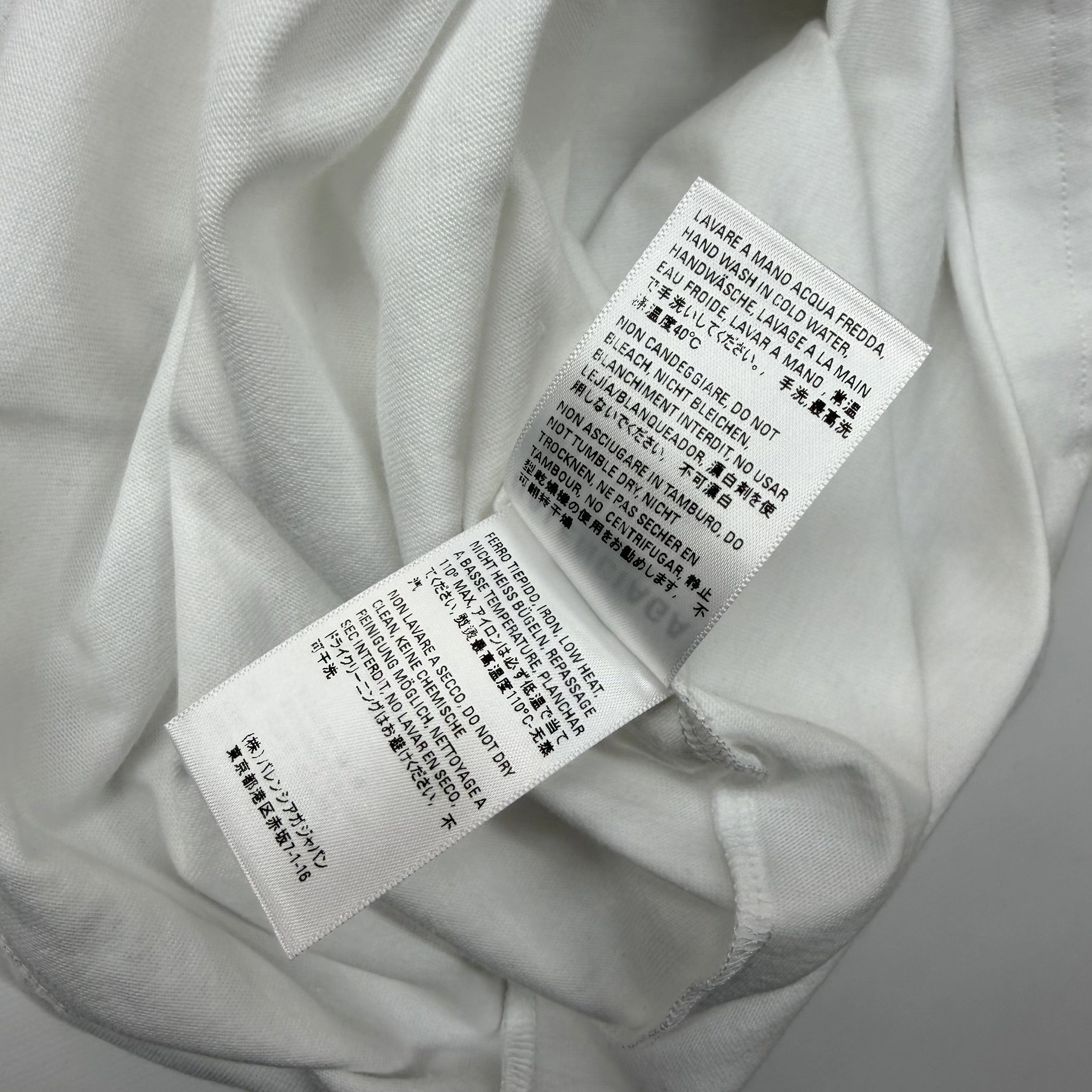 Balenciaga Balenciaga Campaign Logo Tee White S (L) Size US L / EU 52-54 / 3 - 8 Thumbnail