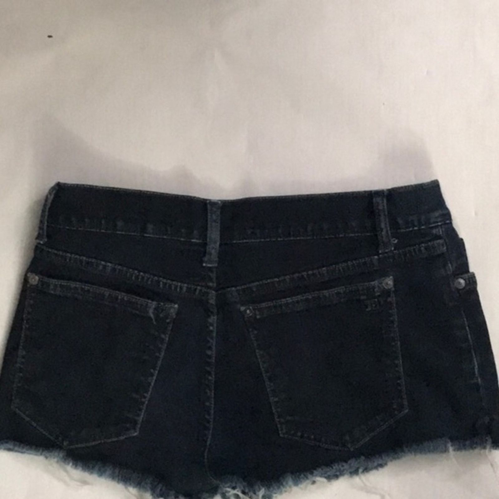 Joe's Joe's Jeans Esther Wash Raw Hem Denim Shorts 27 Size 27" / US 4 / IT 40 - 4 Thumbnail