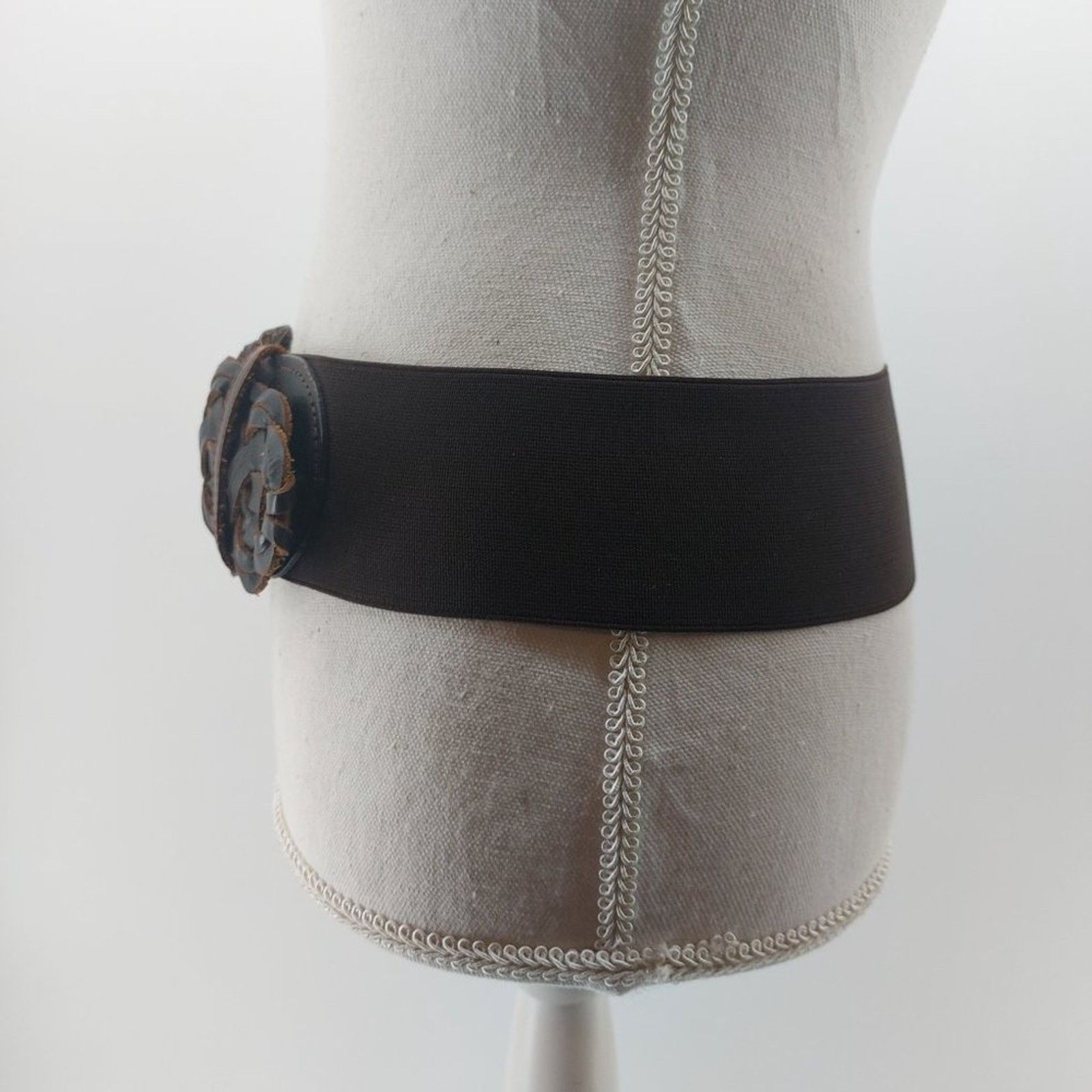 Other Motif 56 Women's Genuine Leather & Elastic Single Prong M Size ONE SIZE - 6 Thumbnail