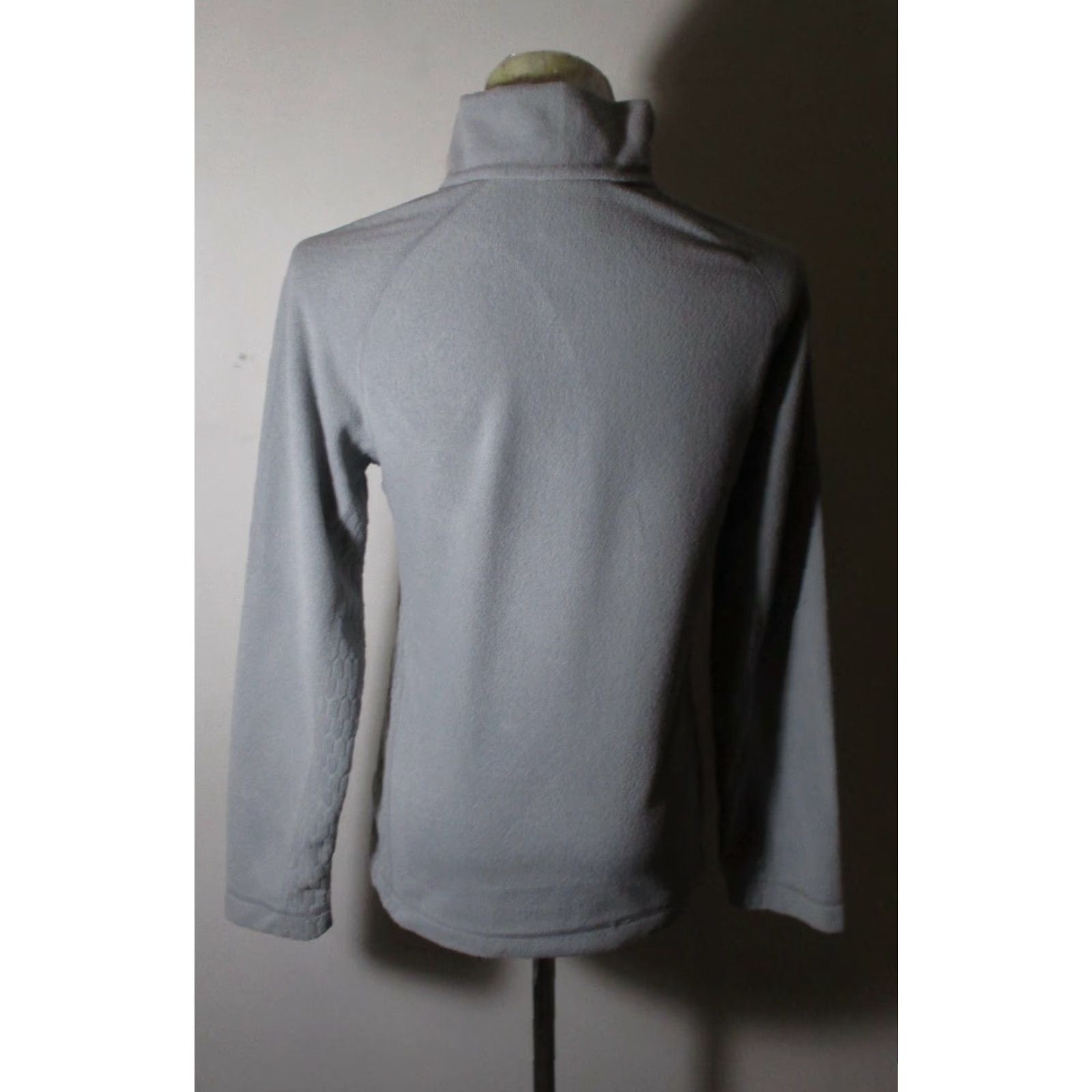 Vintage Earth-Tec Jersey 1/2 Zip Fleece Solid Green Size M Womens Shirt Long Sleeve 1/2 Zip Fall Spring Summer Winter Modern Flight Series Size M / US 6-8 / IT 42-44 - 5 Thumbnail