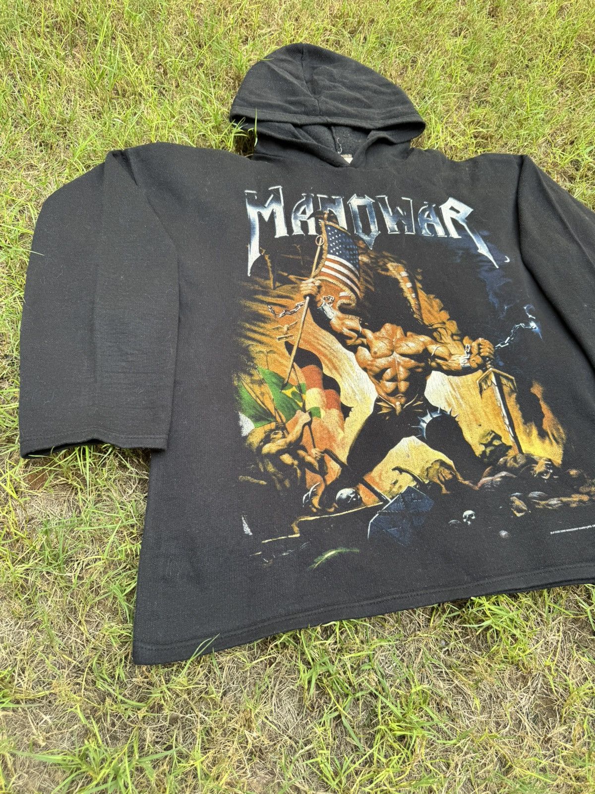 Vintage Vintage manowar warriors of the world 2002 Size US L / EU 52-54 / 3 - 4 Thumbnail