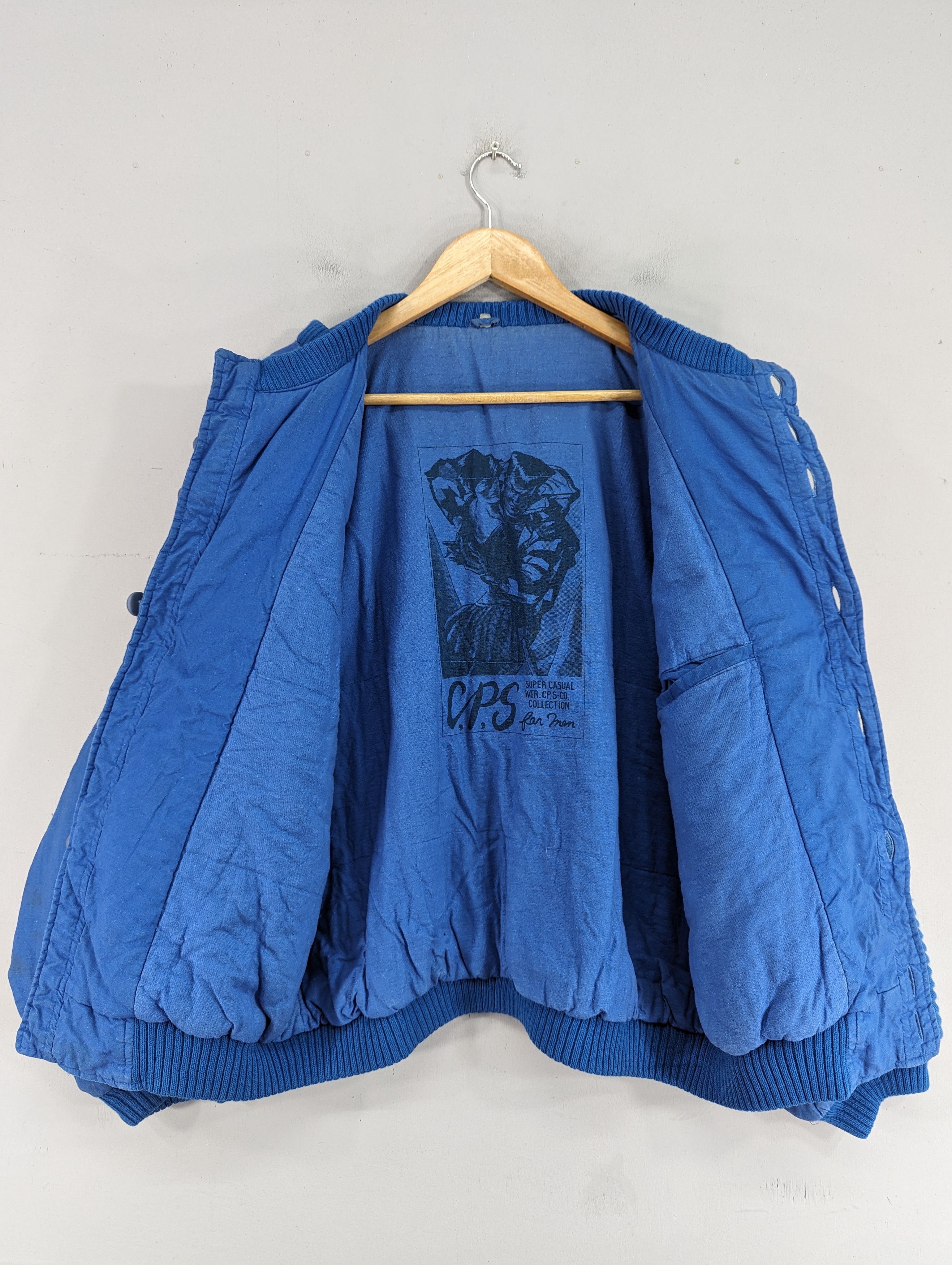 Japanese Brand 🔥Vintage C.P.S Collection Bomber Button Ups Jacket Size US L / EU 52-54 / 3 - 13 Thumbnail
