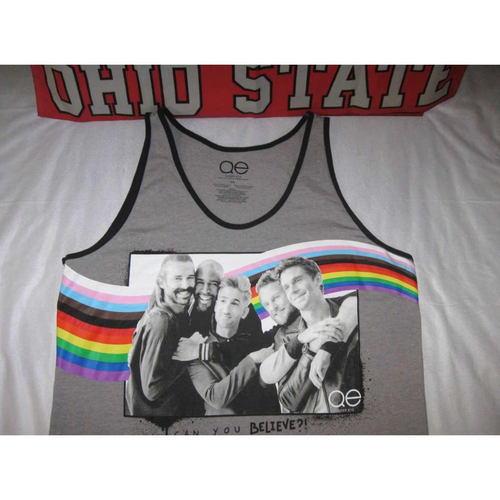 Vintage Queer Eye For The Straight Guy tank top unisex 2XL TV SERIES BRAVO PRIDE Men's Size US XXL / EU 58 / 5 - 3 Thumbnail