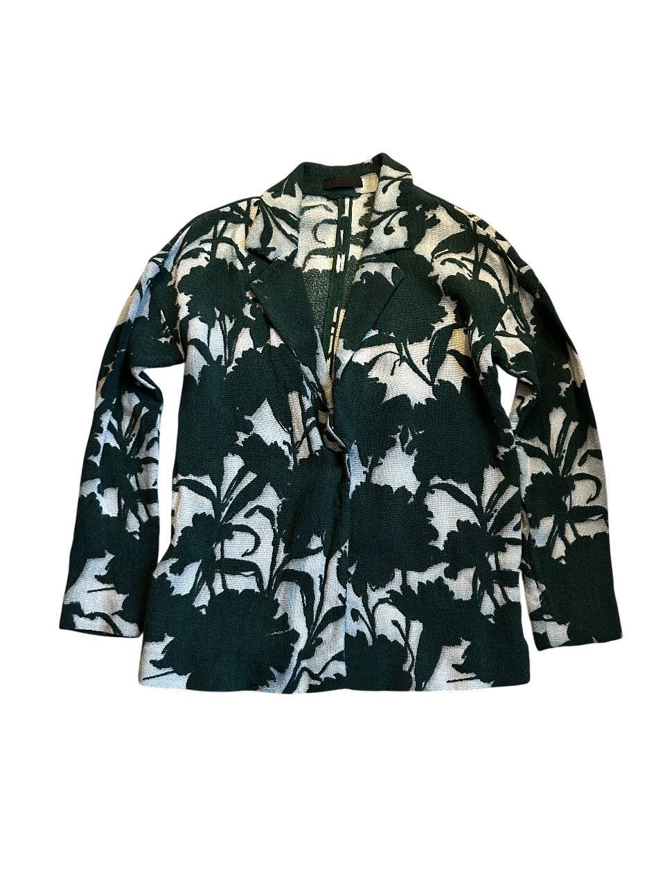 Prada Prada Spring/Summer 2001 Floral Blazer Size M / US 6-8 / IT 42-44 - 1 Thumbnail