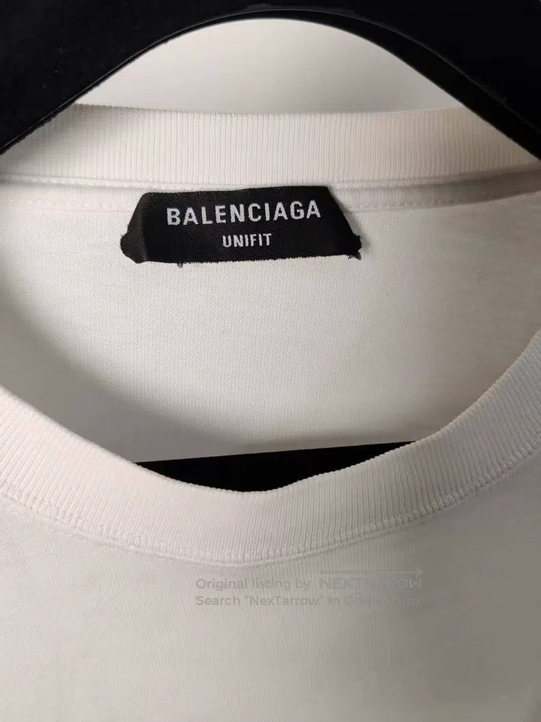 Balenciaga Balenciaga Letter Logo T-Shirt Size US L / EU 52-54 / 3 - 3 Thumbnail