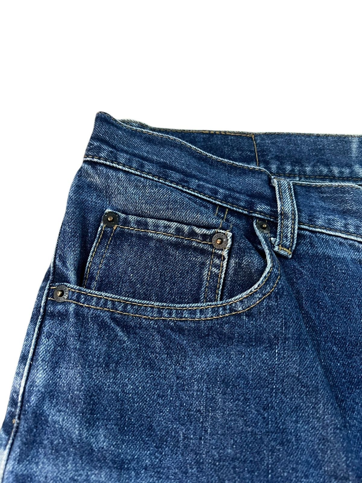 If Six Was Nine × Japanese Brand × Seditionaries 💥Baggy💥Unique Clothing Warehouse Distress Mud Wash Jeans Size US 33 - 6 Thumbnail