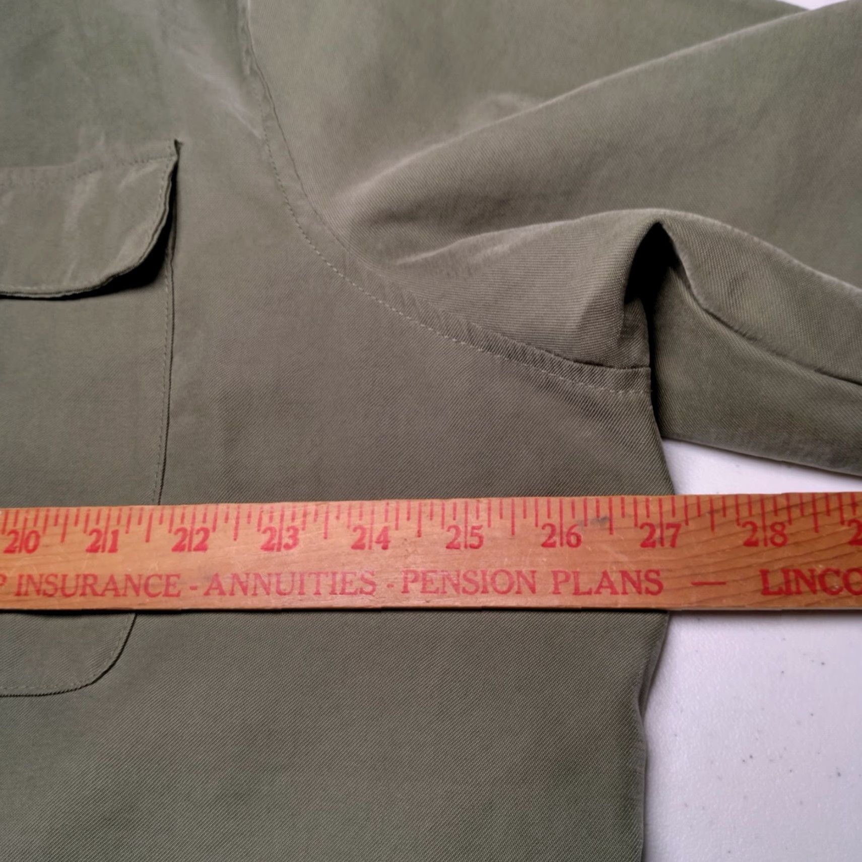 Old Navy VINTAGE Old Navy Soft Utility Jacket Women XXL Army Green Arugula Field Snap Military Size XXL / US 16-18 / IT 52-54 - 7 Thumbnail