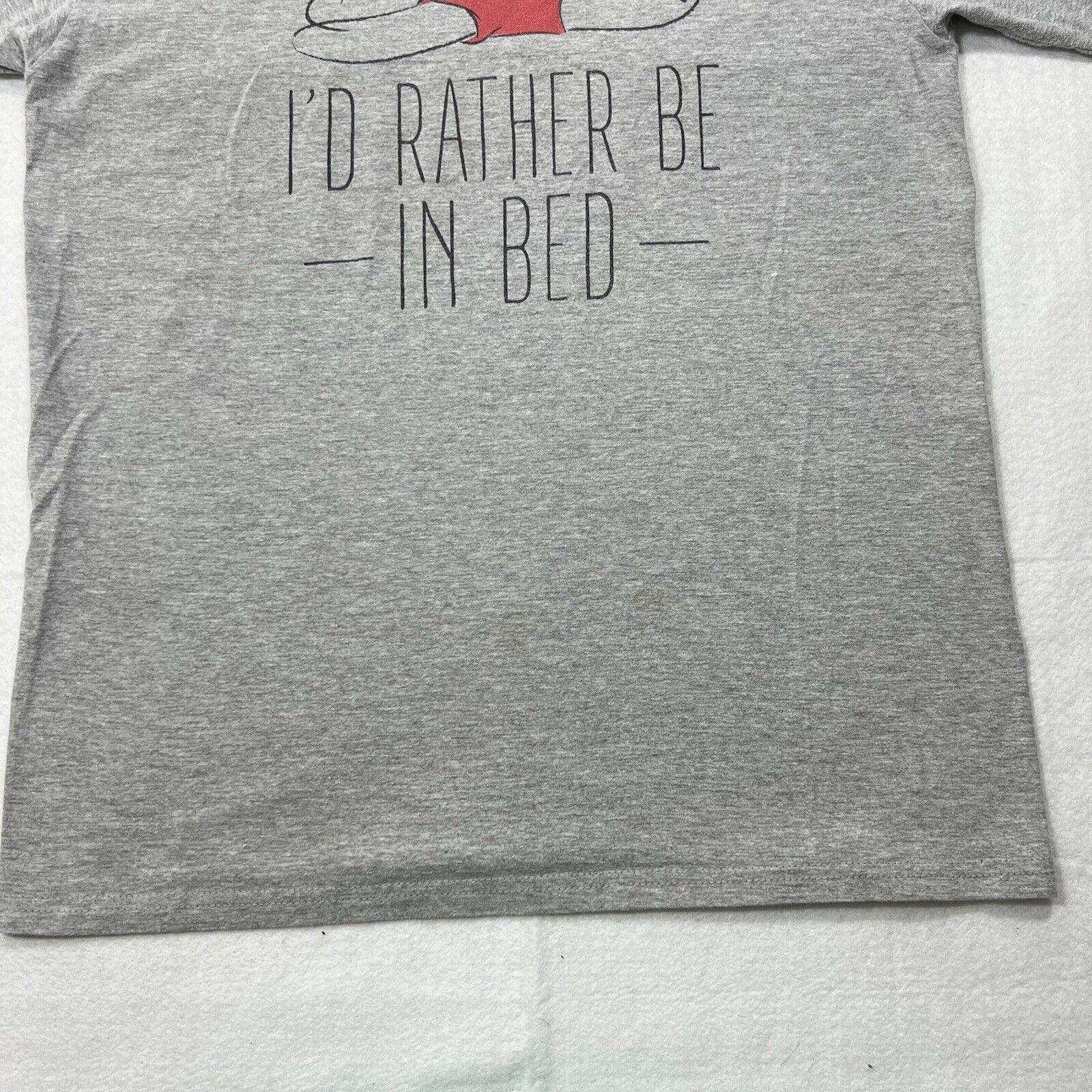 Disney Disney Winnie The Pooh 'Rather Be In Bed' Graphic Tee Size US S / EU 44-46 / 1 - 7 Thumbnail