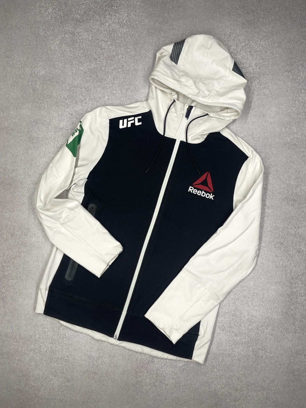Reebok Mens Reebok UFC Conor McGregor Zip Hoodie Size M Size US M / EU 48-50 / 2 - 7 Thumbnail