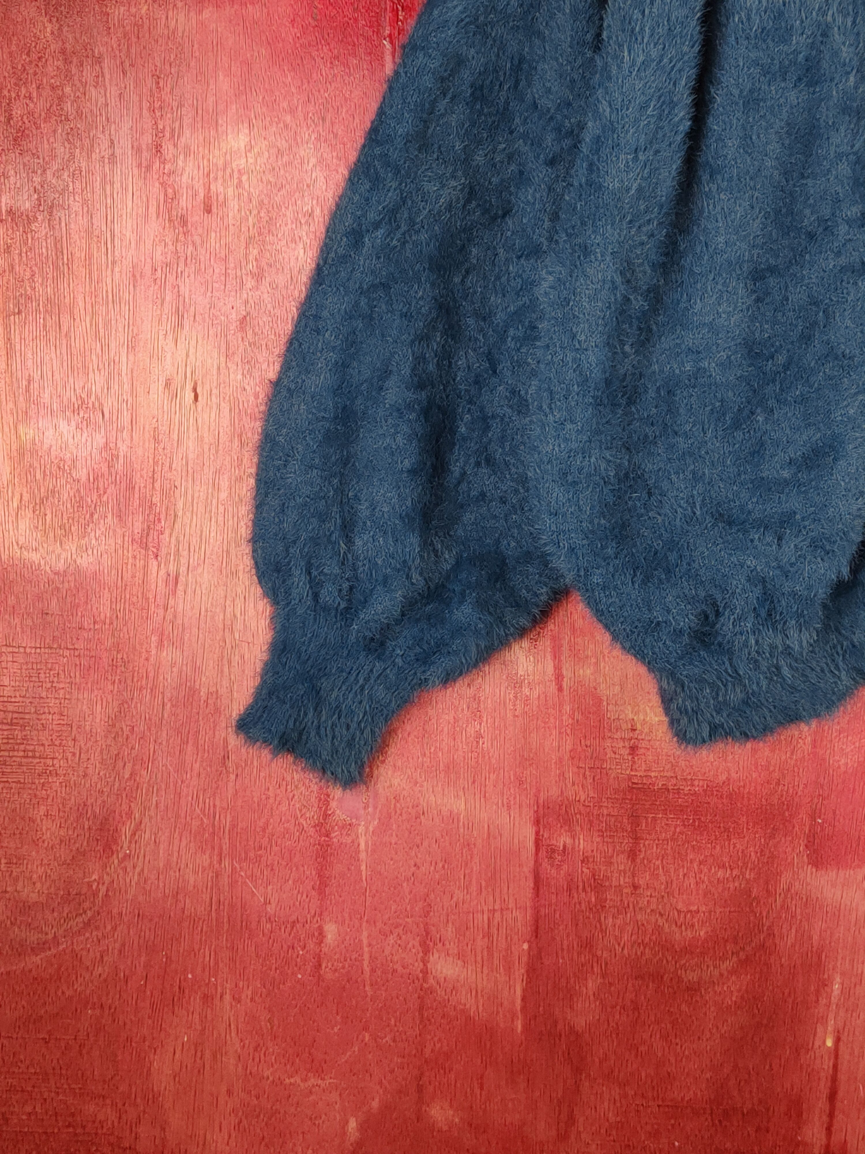 Japanese Brand Rópe Picnic Blue Shag Shaggy Fur Mohair Knitwear #S1955 Size M / US 6-8 / IT 42-44 - 4 Thumbnail