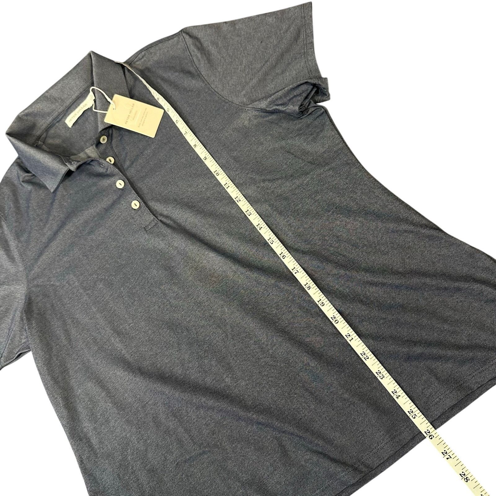 Peter Millar Peter Millar Navy Albatross Short Sleeve Polo Shirt Size XL Size XL / US 12-14 / IT 48-50 - 6 Thumbnail