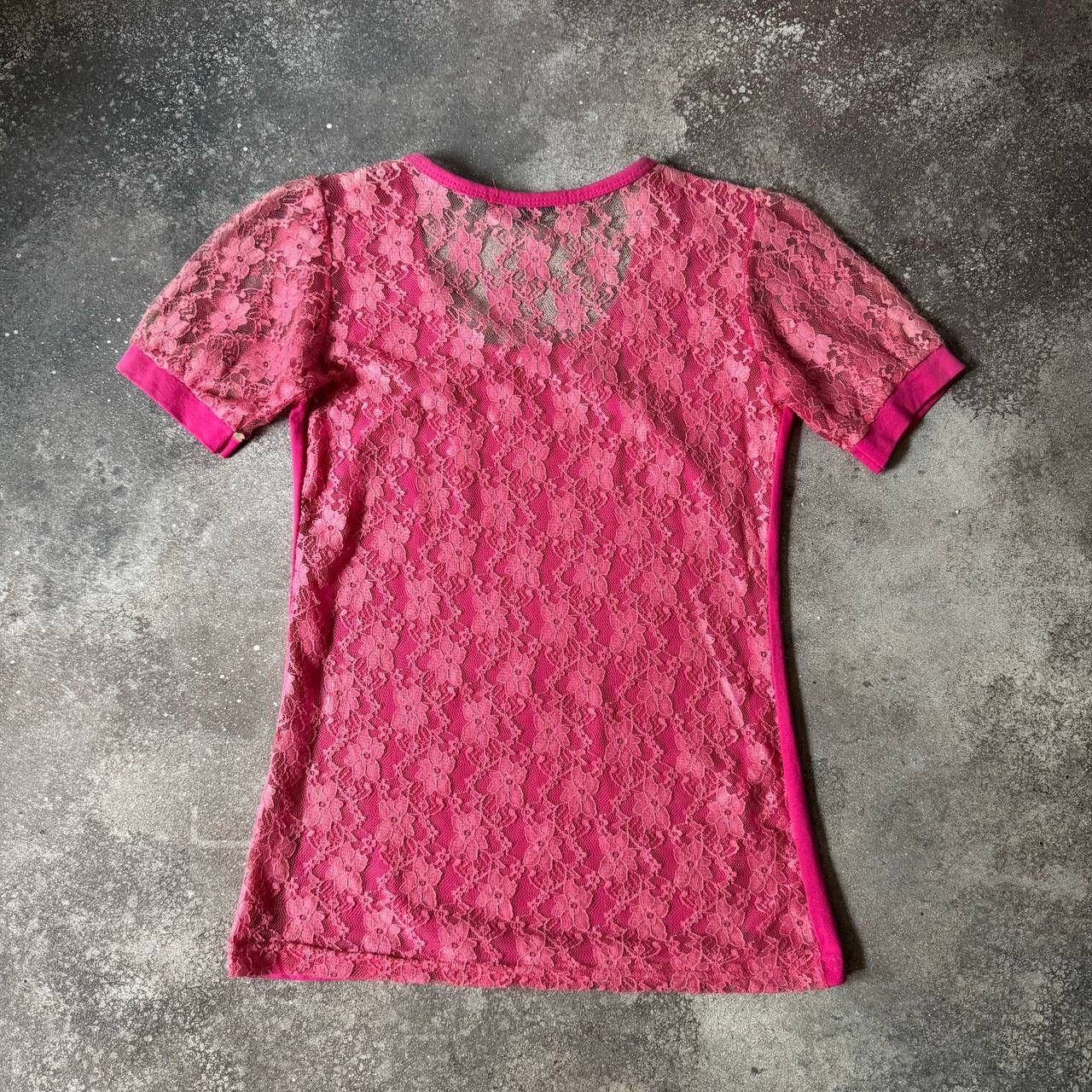 Hysteric Glamour × Japanese Brand × Vintage Japanese Vintage Samurai Rhinestones Mesh T-Shirt Size M / US 6-8 / IT 42-44 - 2 Thumbnail