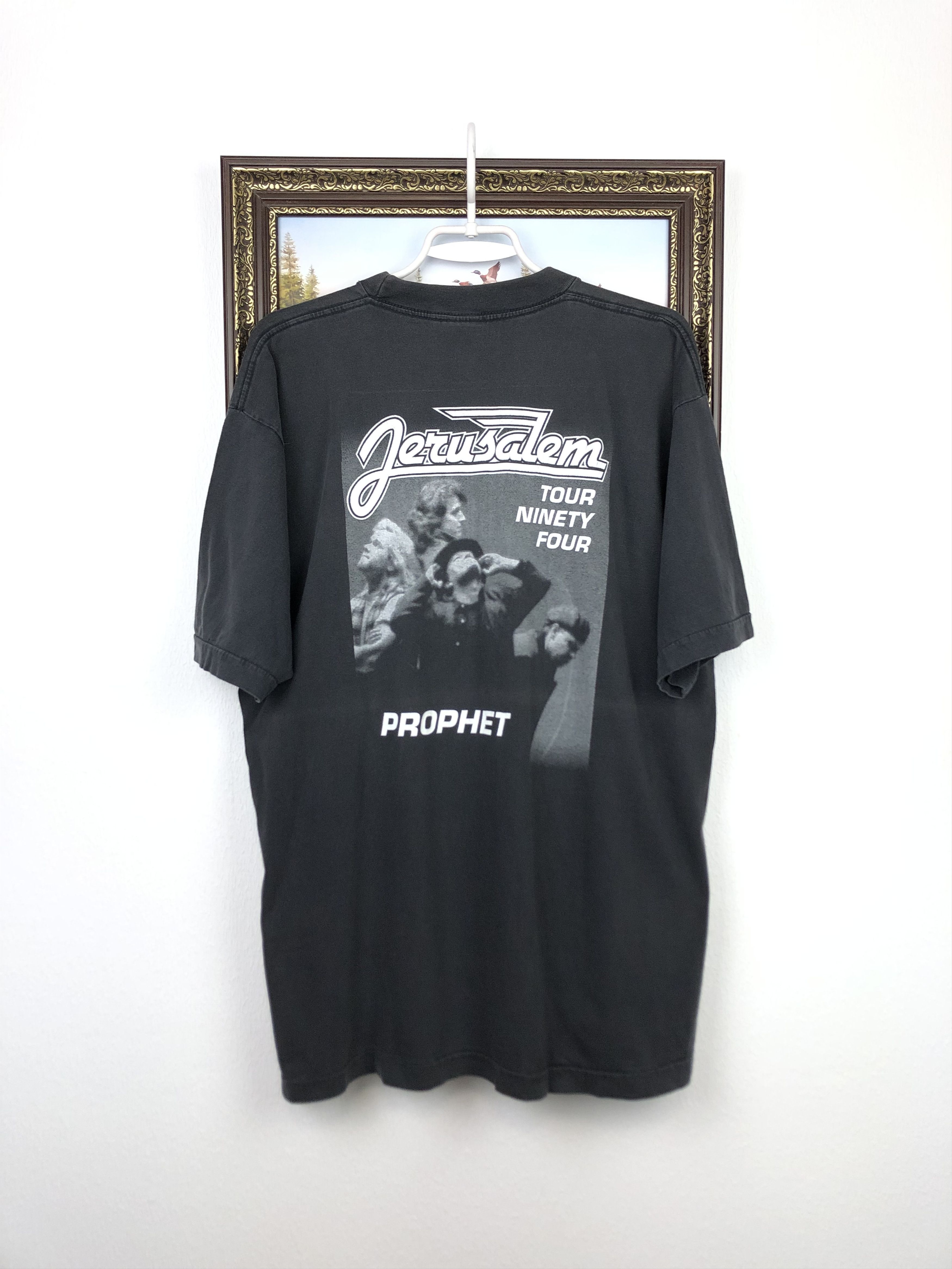 Band Tees Vintage Jerusalem Prophet Band Shirt Black Over Print Tee Size US XL / EU 56 / 4 - 8 Thumbnail