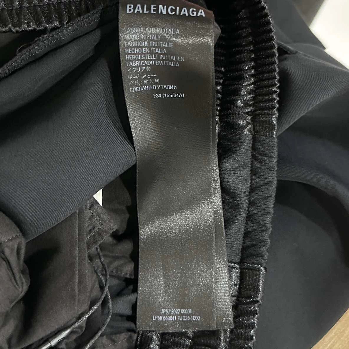 Balenciaga Black Casual Trousers, Balenciaga Size 34" / US 12 / IT 48 - 5 Thumbnail