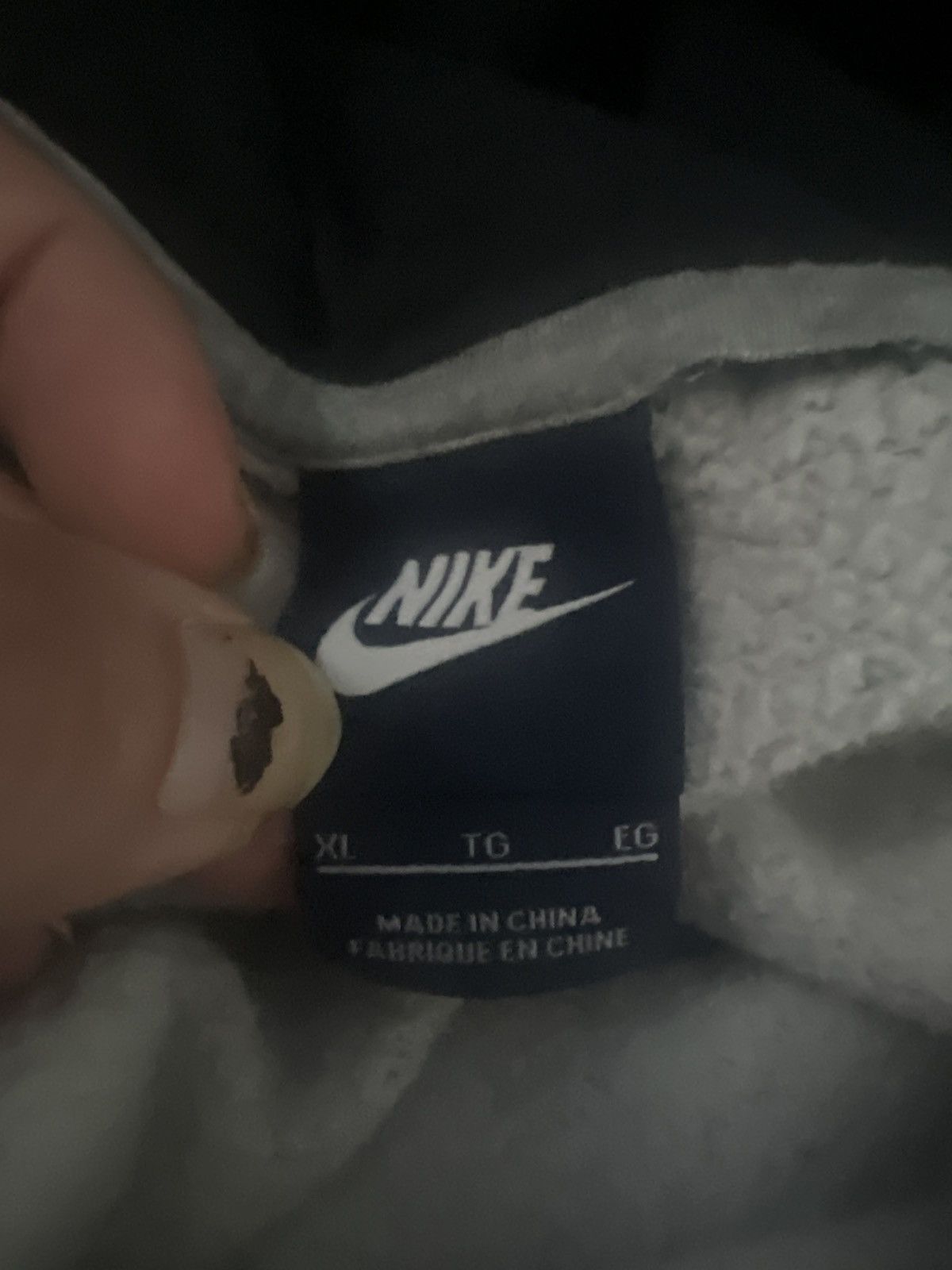 Nike Nike Logo Zip-Up Hoodie Size US XL / EU 56 / 4 - 5 Thumbnail