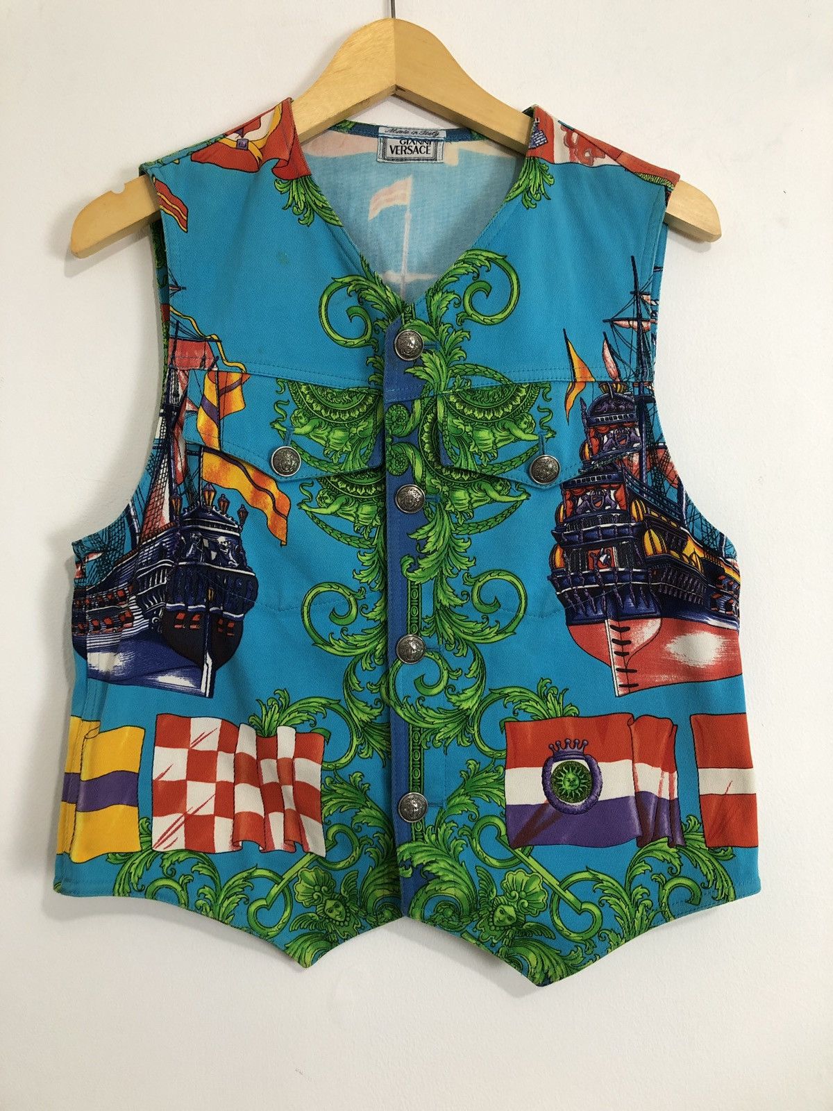 image of Gianni Versace Vest, Men's (Size Small)