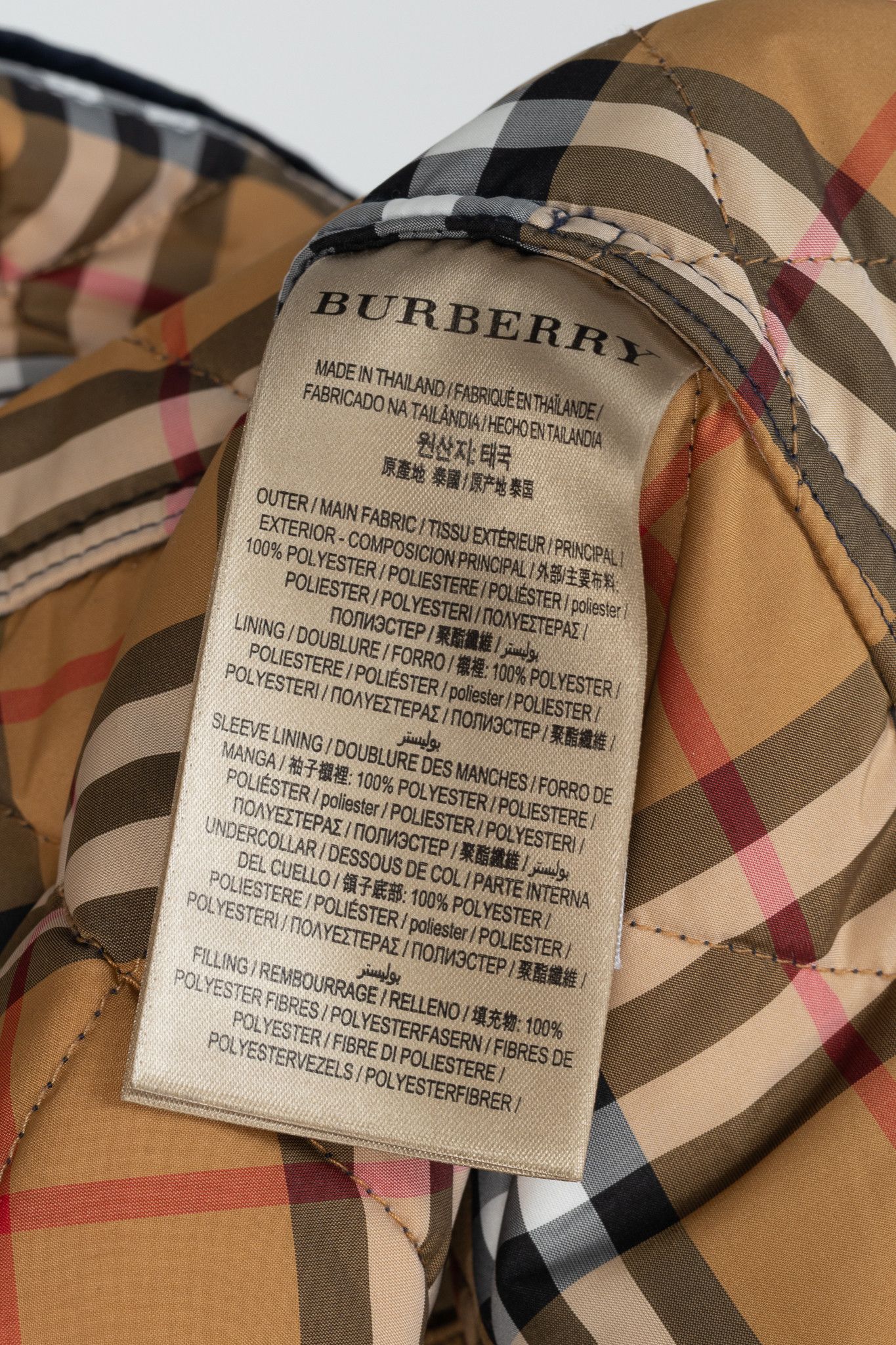 Burberry Burberry Baughton Navy Belted Hooded Quilted Coat Size M / US 6-8 / IT 42-44 - 14 Thumbnail