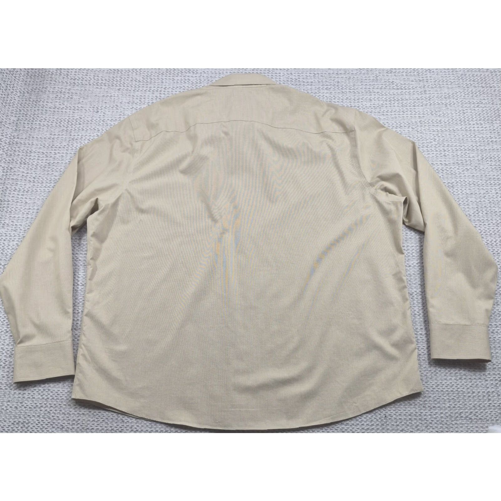 UNTUCKit UNTUCKit Button Up Shirt Mens 3XL Beige Check Long Sleeve Wrinkle Free Size US XXL / EU 58 / 5 - 7 Thumbnail