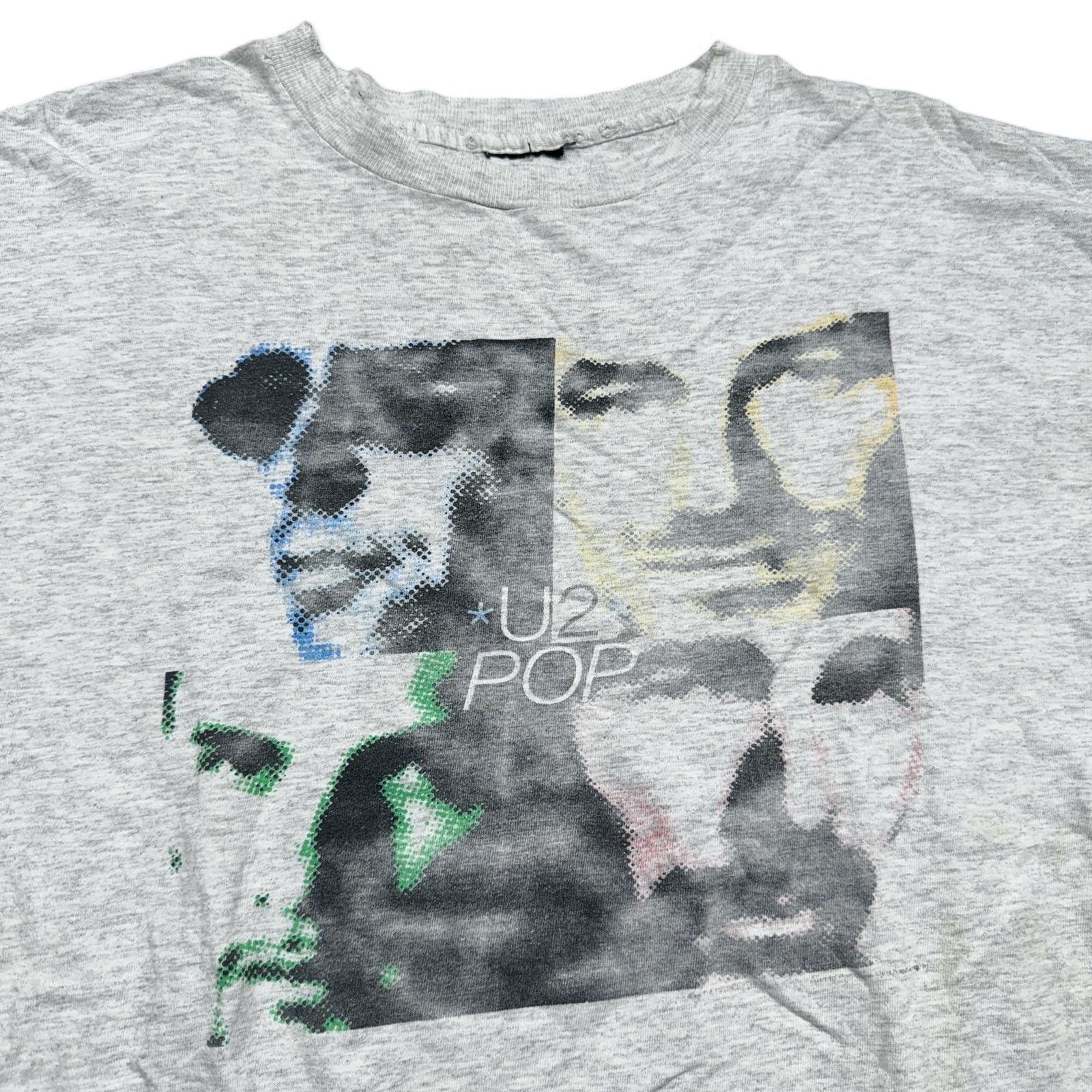 Designer Vintage U2 'POP' 1997 Tour T-Shirt Size US L / EU 52-54 / 3 - 3 Thumbnail