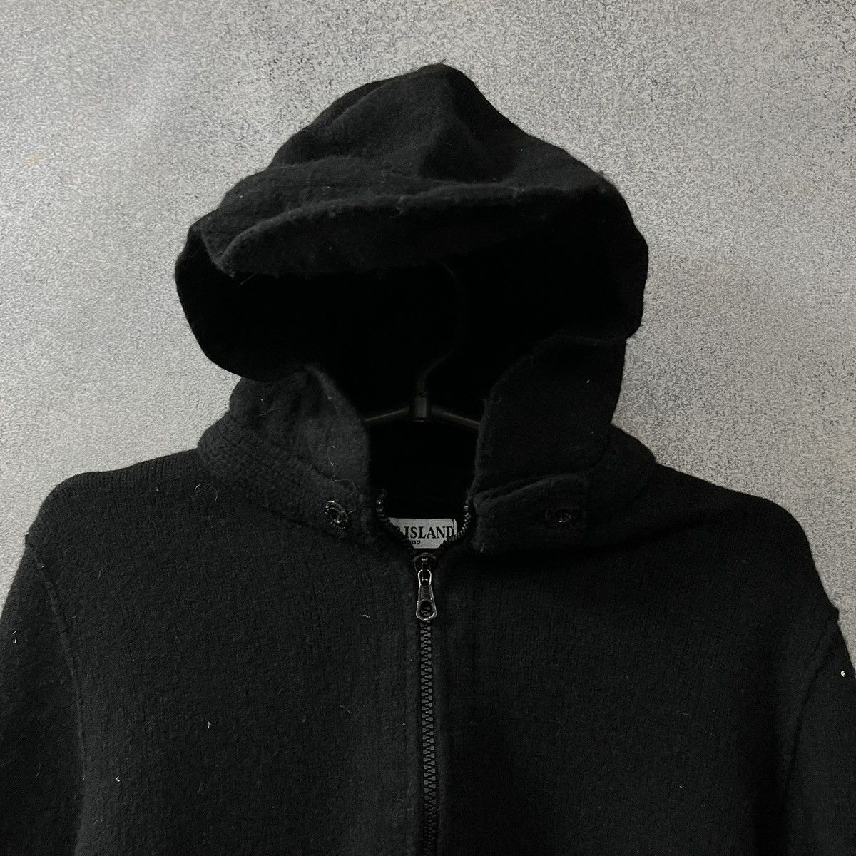 Stone Island Vintage Stone Island Wool Zip Hoodie Size US M / EU 48-50 / 2 - 4 Thumbnail