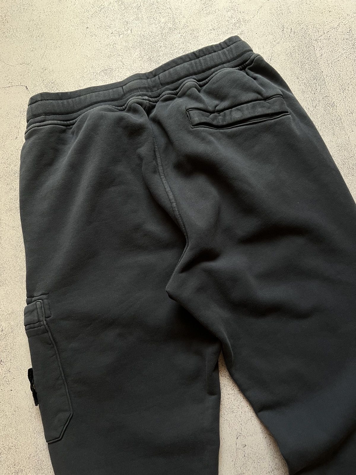 Stone Island × Vintage STONE ISLAND Heavy cotton joggers PATCH logo pants trousers Size US 31 - 10 Thumbnail