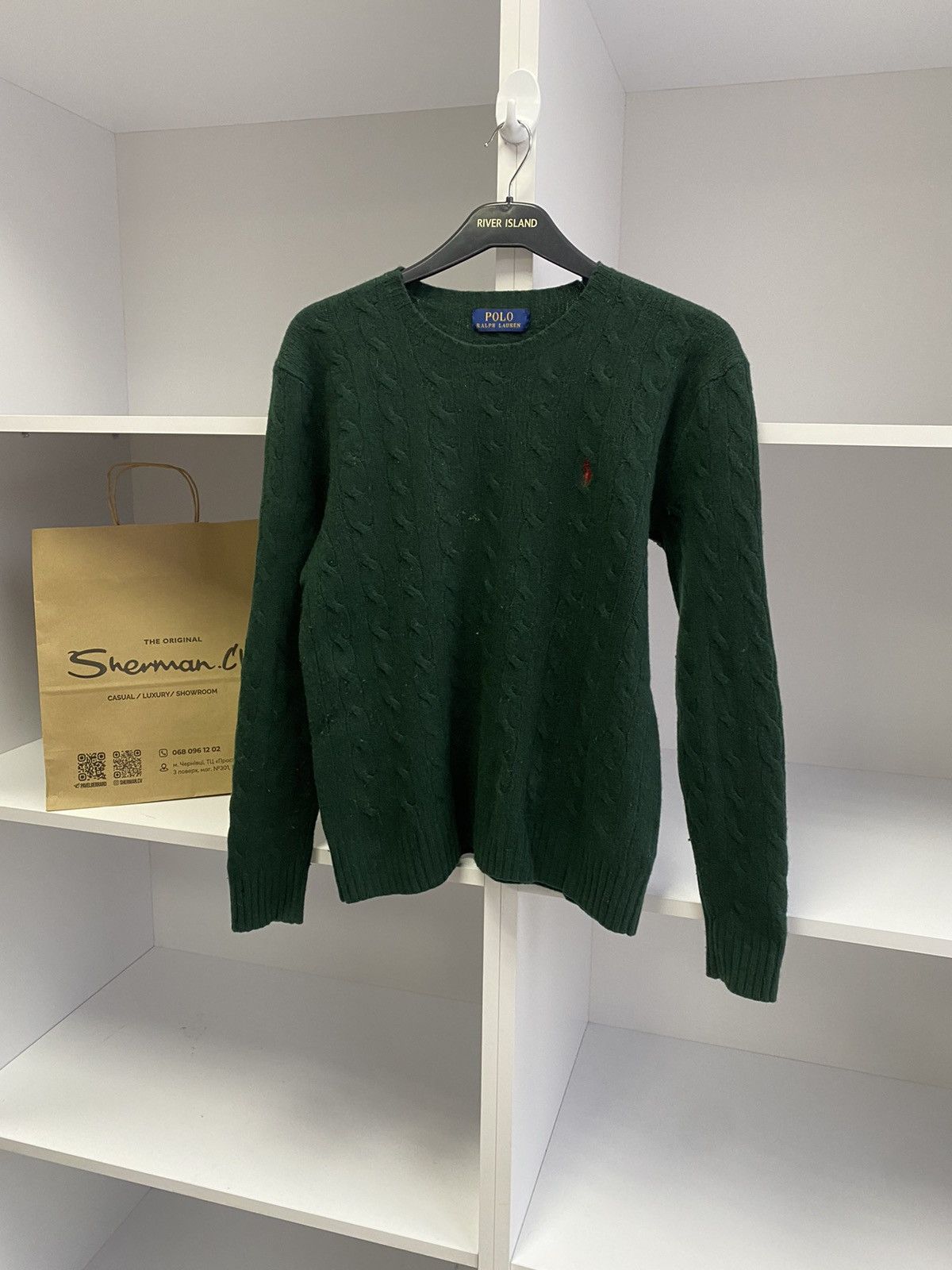 Polo Ralph Lauren × Vintage Vintage Polo Ralph Lauren Women's Sweater Size M / US 6-8 / IT 42-44 - 3 Thumbnail