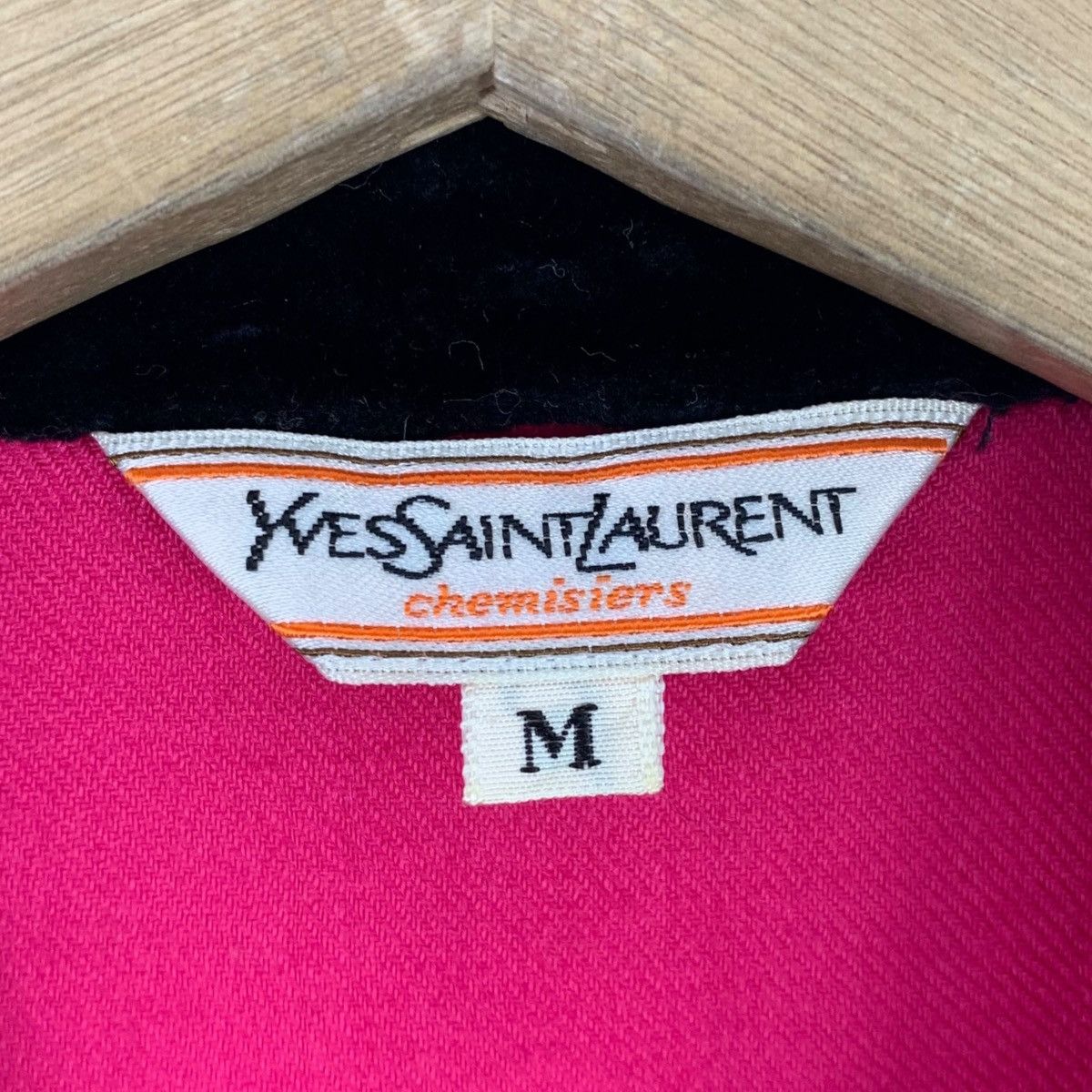 Vintage Vintage YVESSAINTLAURENT YSL Designer Shirts Long Sleeve Size M / US 6-8 / IT 42-44 - 4 Thumbnail
