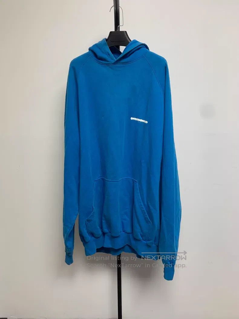 Balenciaga Balenciaga Letter Print Hooded Long Sleeve Sweatshirt Size US L / EU 52-54 / 3 - 1 Thumbnail