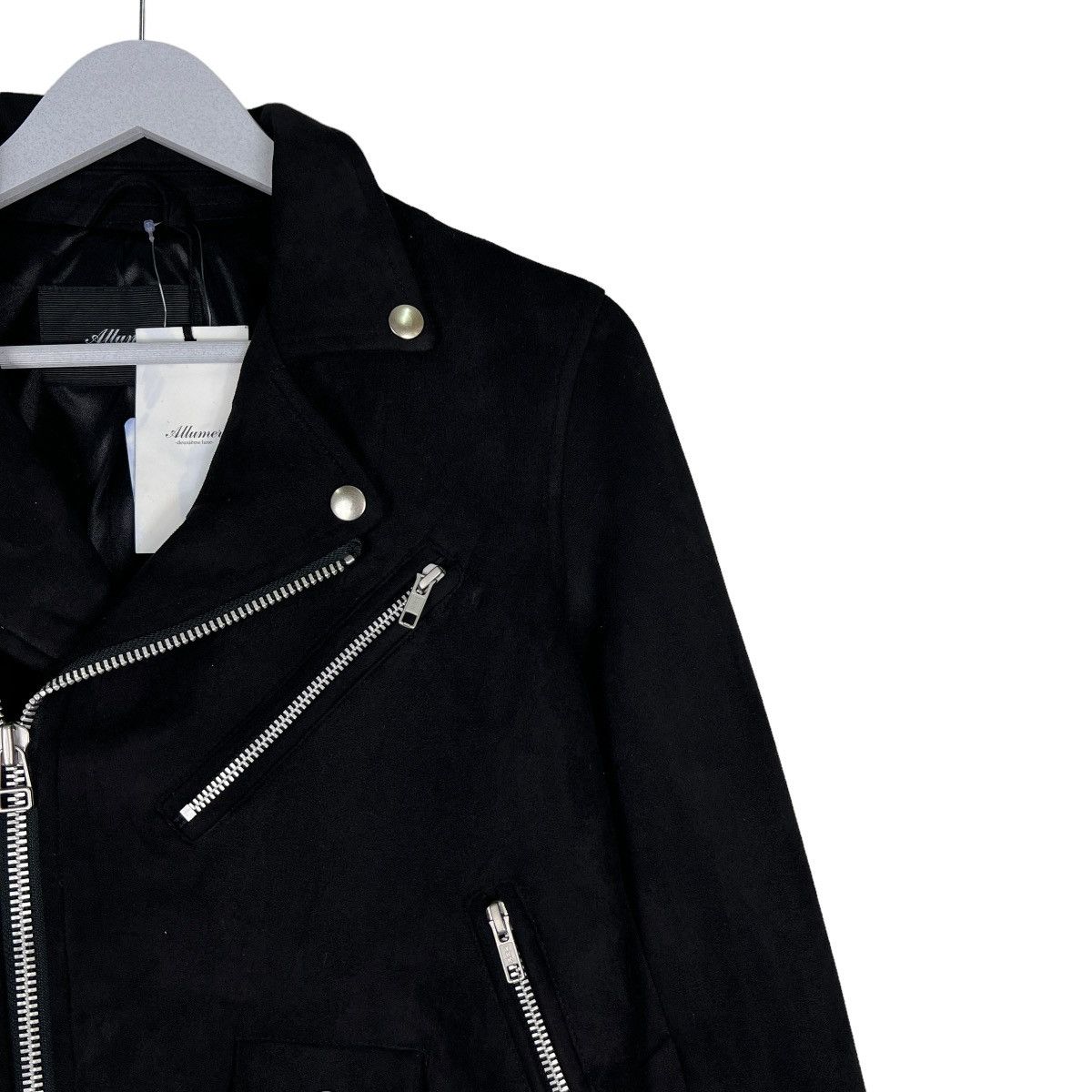 Japanese Brand 🔥 ALLUMEN DOUBLE COLAR WOOL JACKET Size US S / EU 44-46 / 1 - 6 Thumbnail