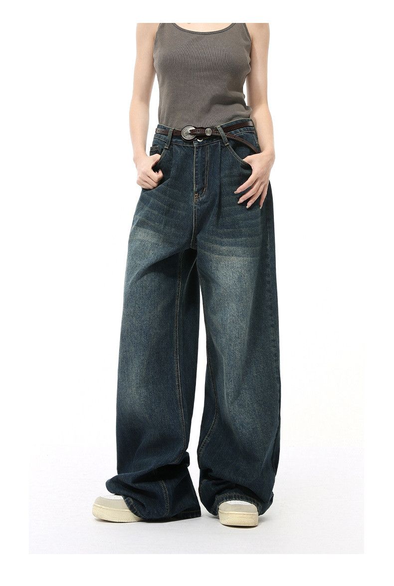 Japanese Brand Japanese retro style Cleanfit wide-leg casual jeans Size US 32 / EU 48 - 3 Thumbnail