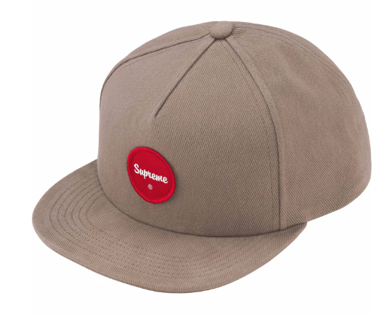 Supreme Supreme Twill Patch 5-Panel Khaki Size ONE SIZE - 1 Thumbnail