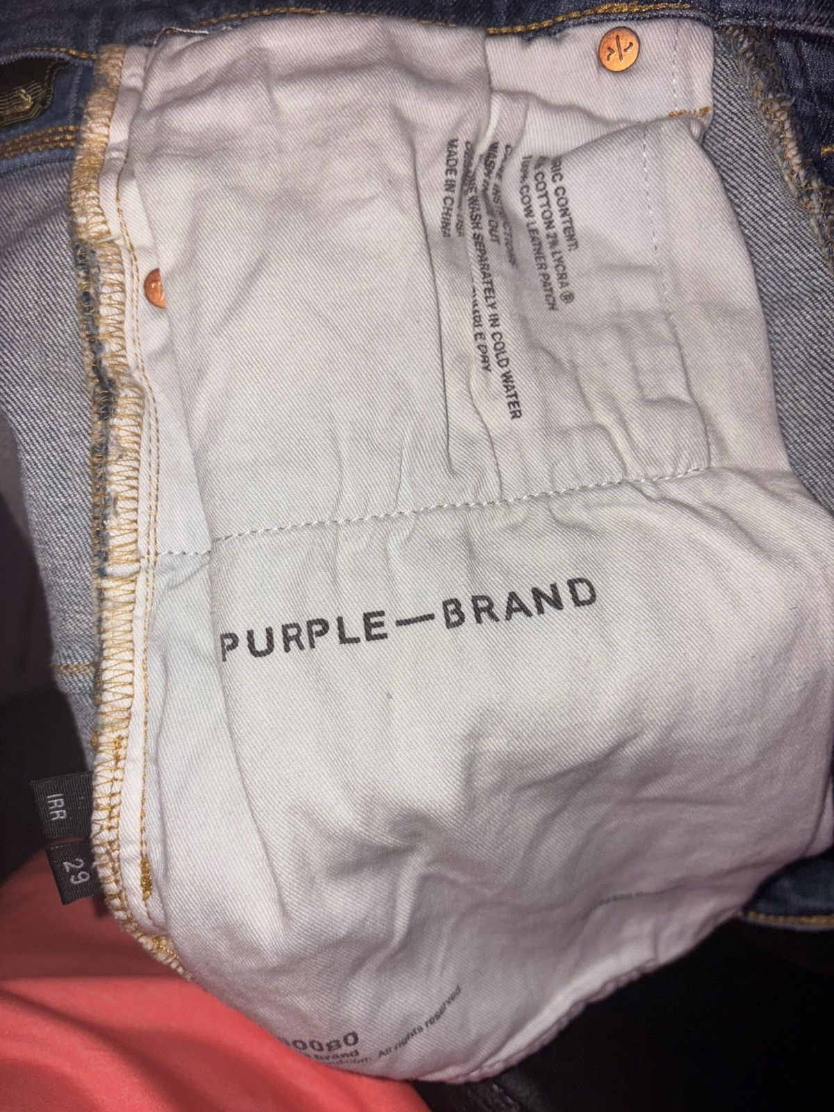 Purple Brand Purple brand 29 Size US 29 - 4 Thumbnail